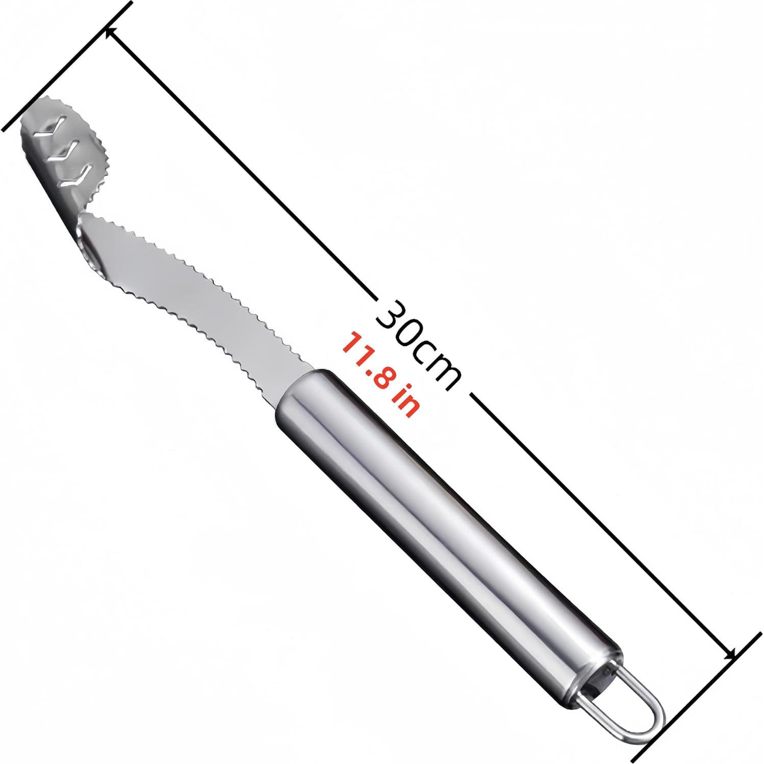 Extractor de Semillas de Pimiento SATONBEYI Acero Inoxidable 22cm