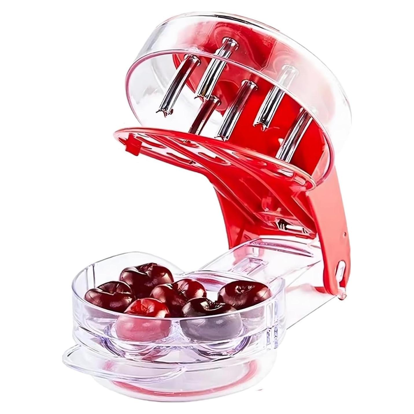 Quita Huesos de Cereza MADBURY 6 en 1 Acero Inoxidable 304