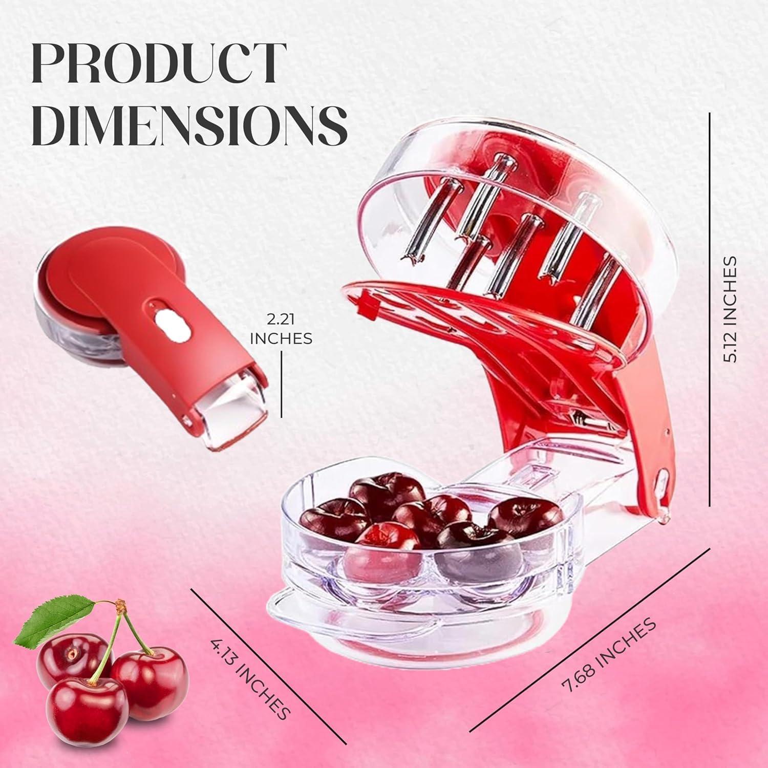 Quita Huesos de Cereza MADBURY 6 en 1 Acero Inoxidable 304