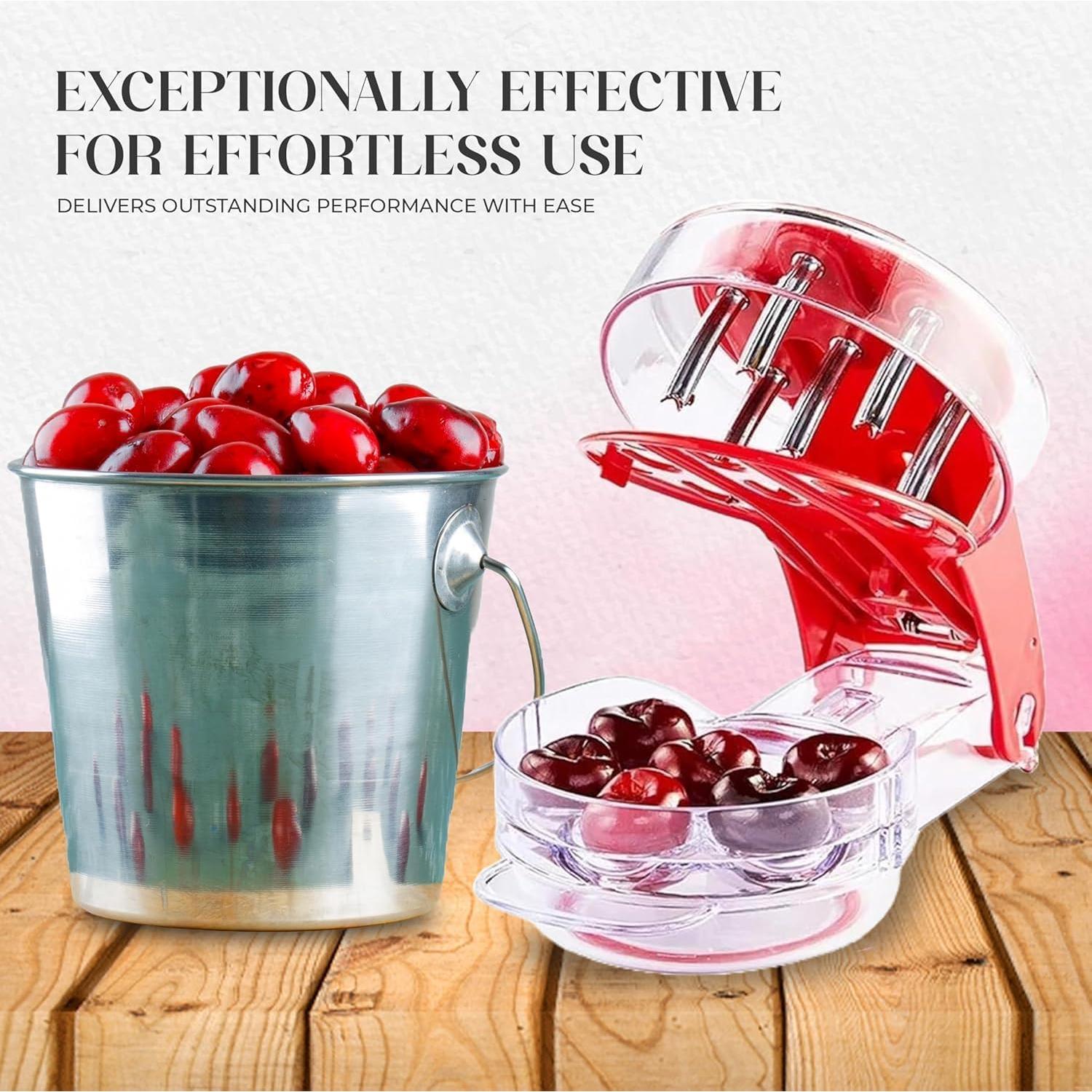 Quita Huesos de Cereza MADBURY 6 en 1 Acero Inoxidable 304