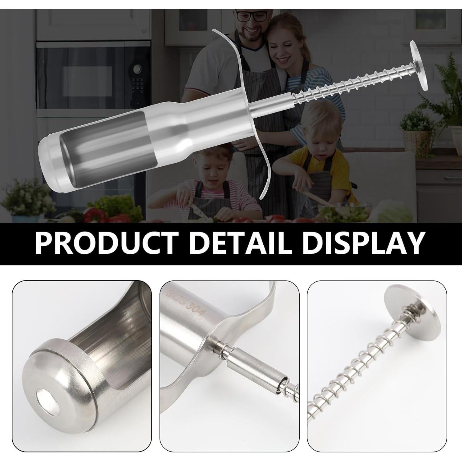 Removedor de Huesos de Cereza Acero Inoxidable 33mm OMASUNB