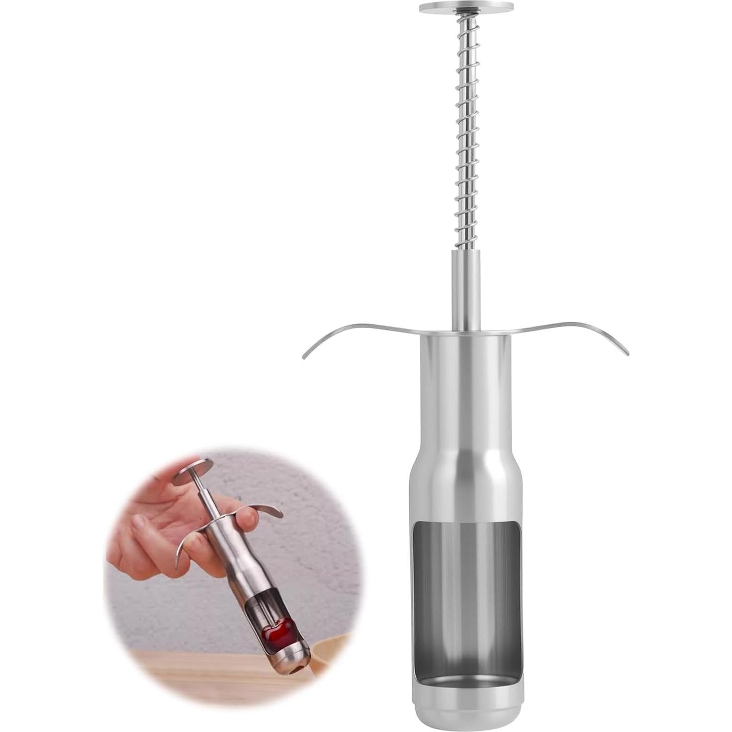 Removedor de Huesos de Cereza Acero Inoxidable 33mm OMASUNB