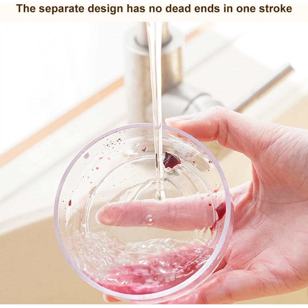 Deshuesador de Cerezas XuYelora Rojo, 7 Agujeros, ABS