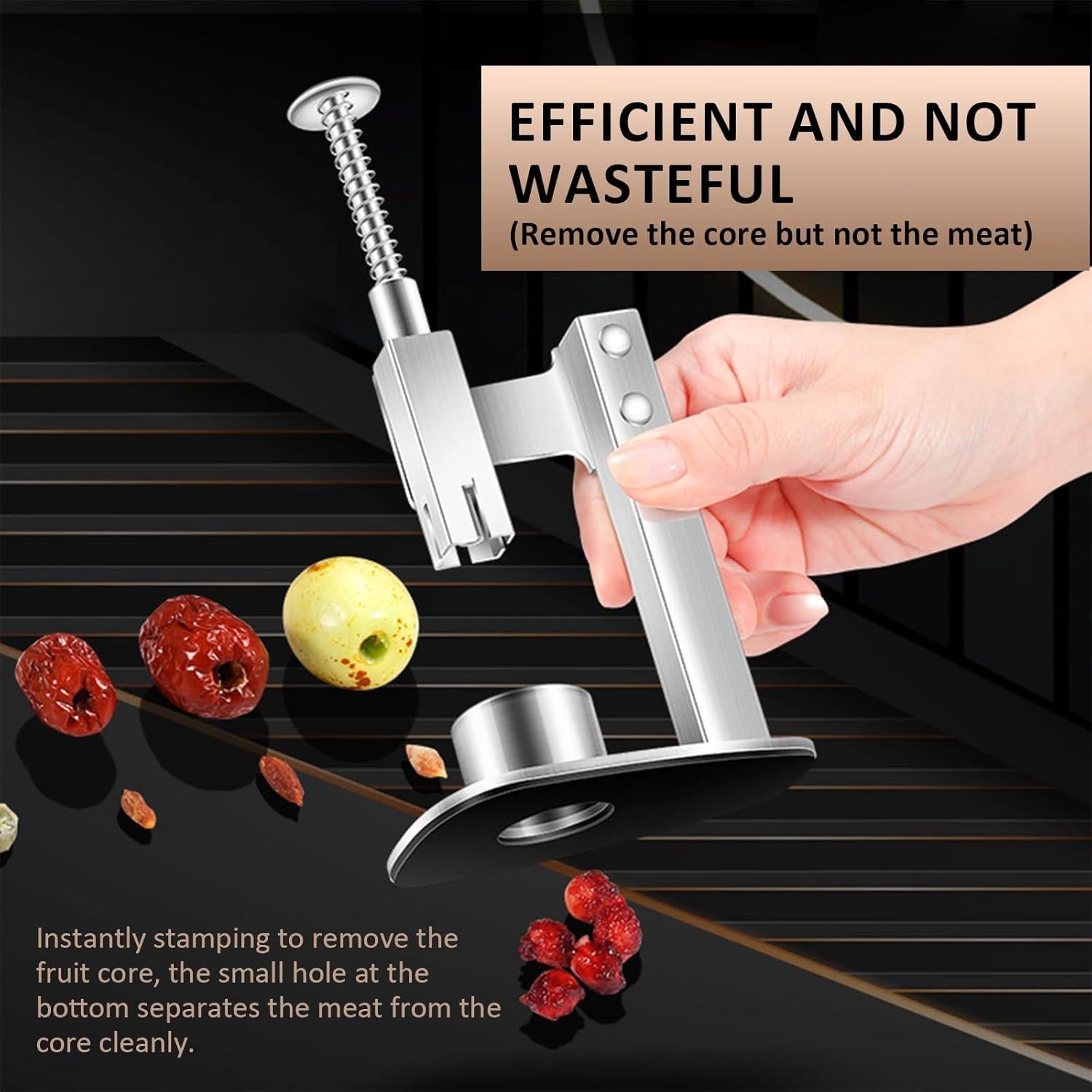 Deshuesador de Cereza PhantomSky de Acero Inoxidable, 320g