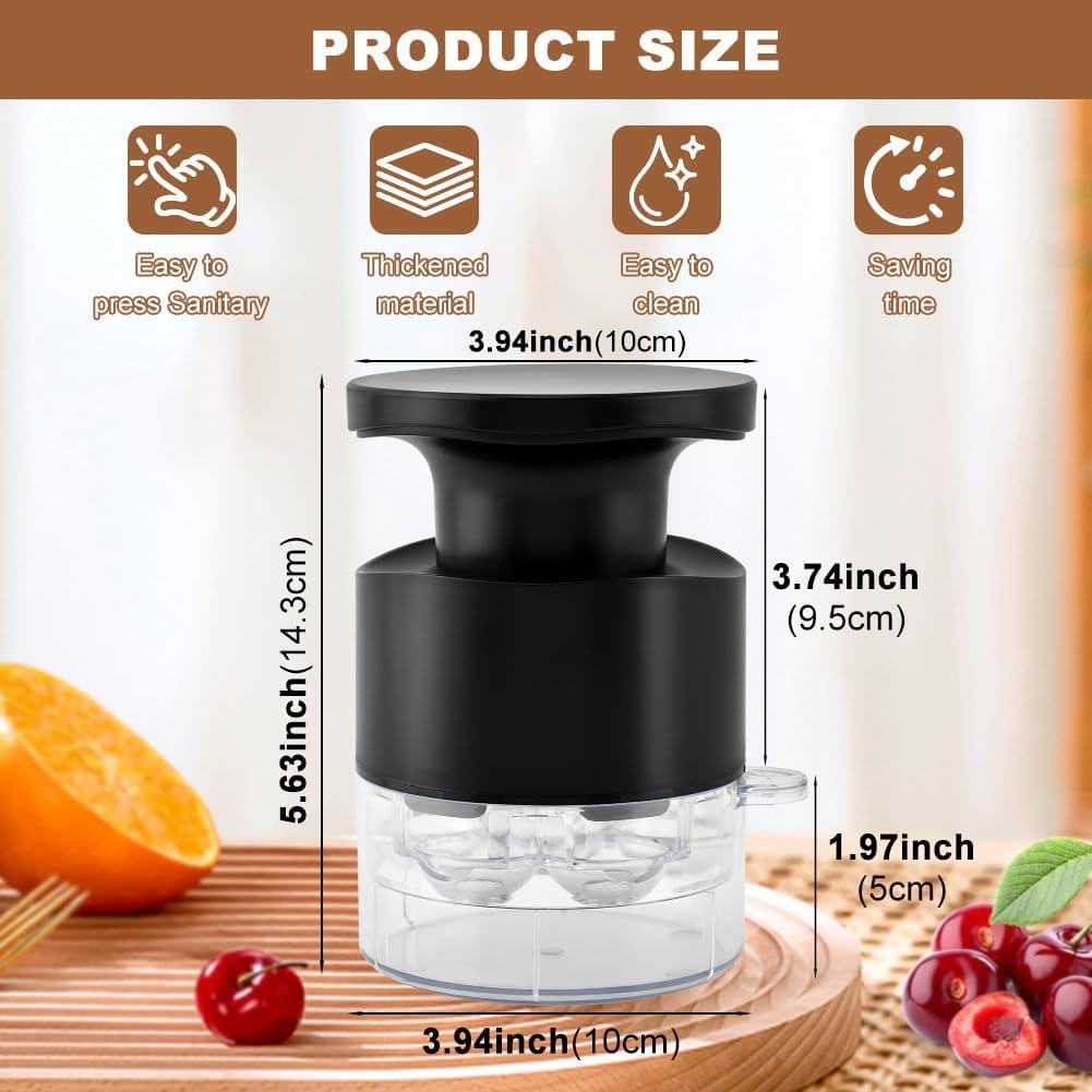 Deshuesador de Cerezas Kazheon 7-en-1 Portátil y Eficiente