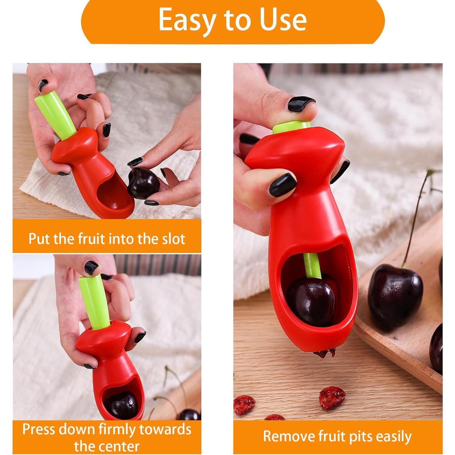 Deshuesador de Cereza EWUVP, Herramienta Compacta y Ligera