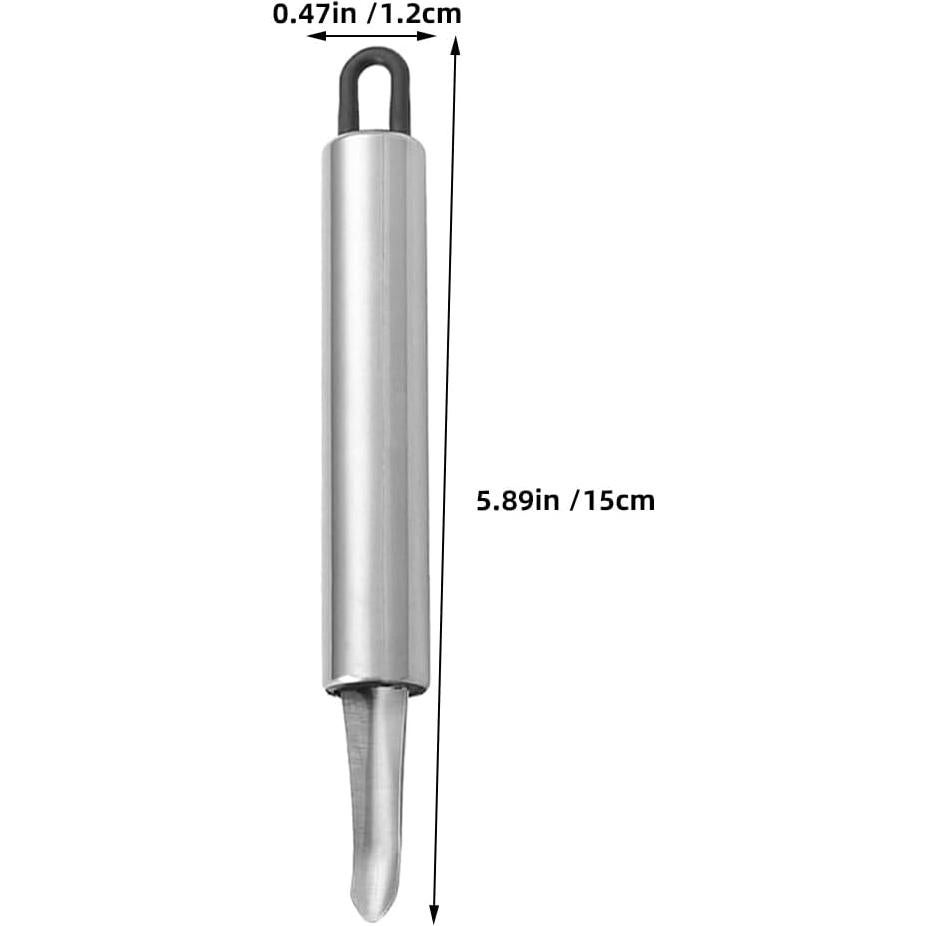 Removedor de Huesos de Frutas Cabilock 10 Piezas Acero Inoxidable