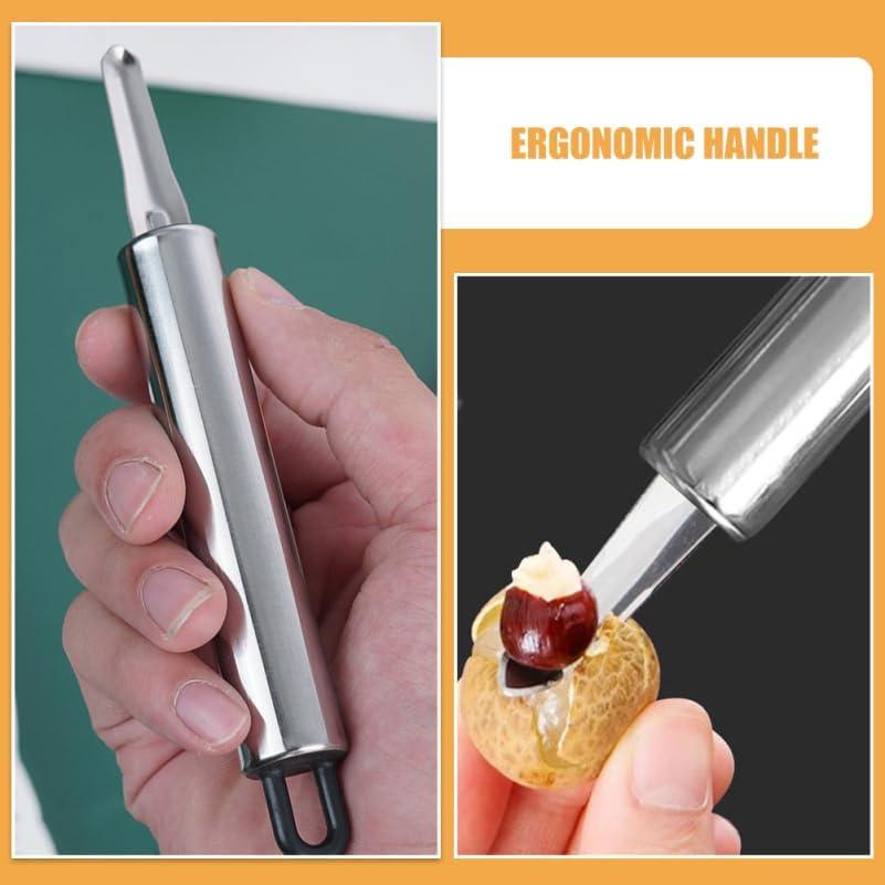 Removedor de Huesos de Frutas Cabilock 10 Piezas Acero Inoxidable