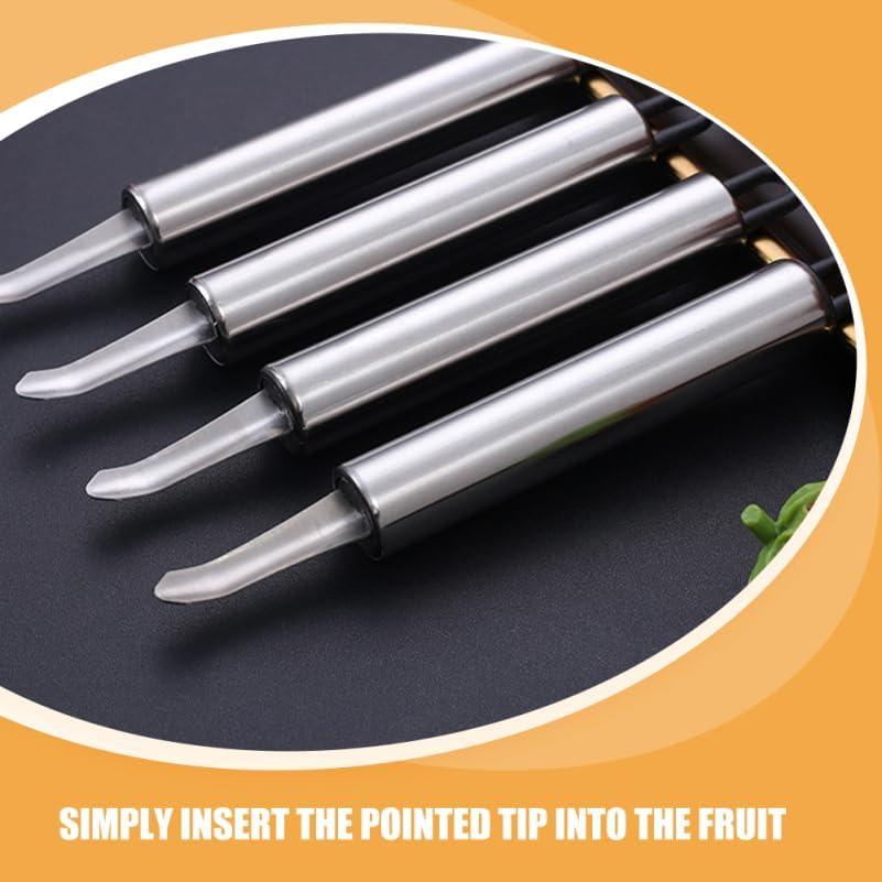 Removedor de Huesos de Frutas Cabilock 10 Piezas Acero Inoxidable