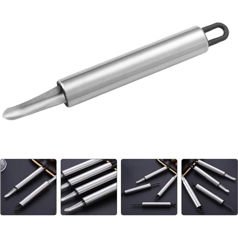 Removedor de Huesos de Frutas Cabilock 10 Piezas Acero Inoxidable