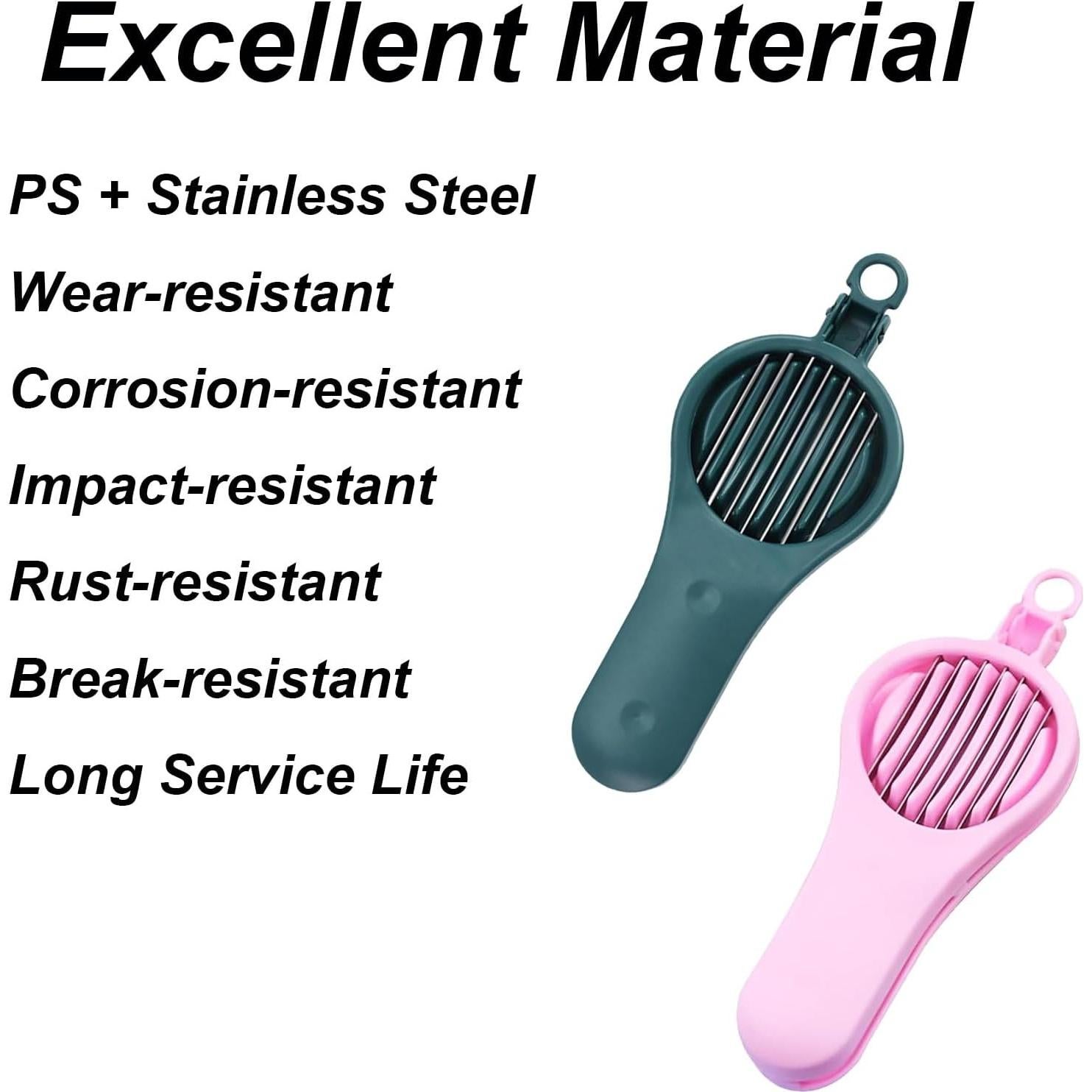 Cortador de Fresas y Deshuesador de Cerezas 2 en 1 TopHomer