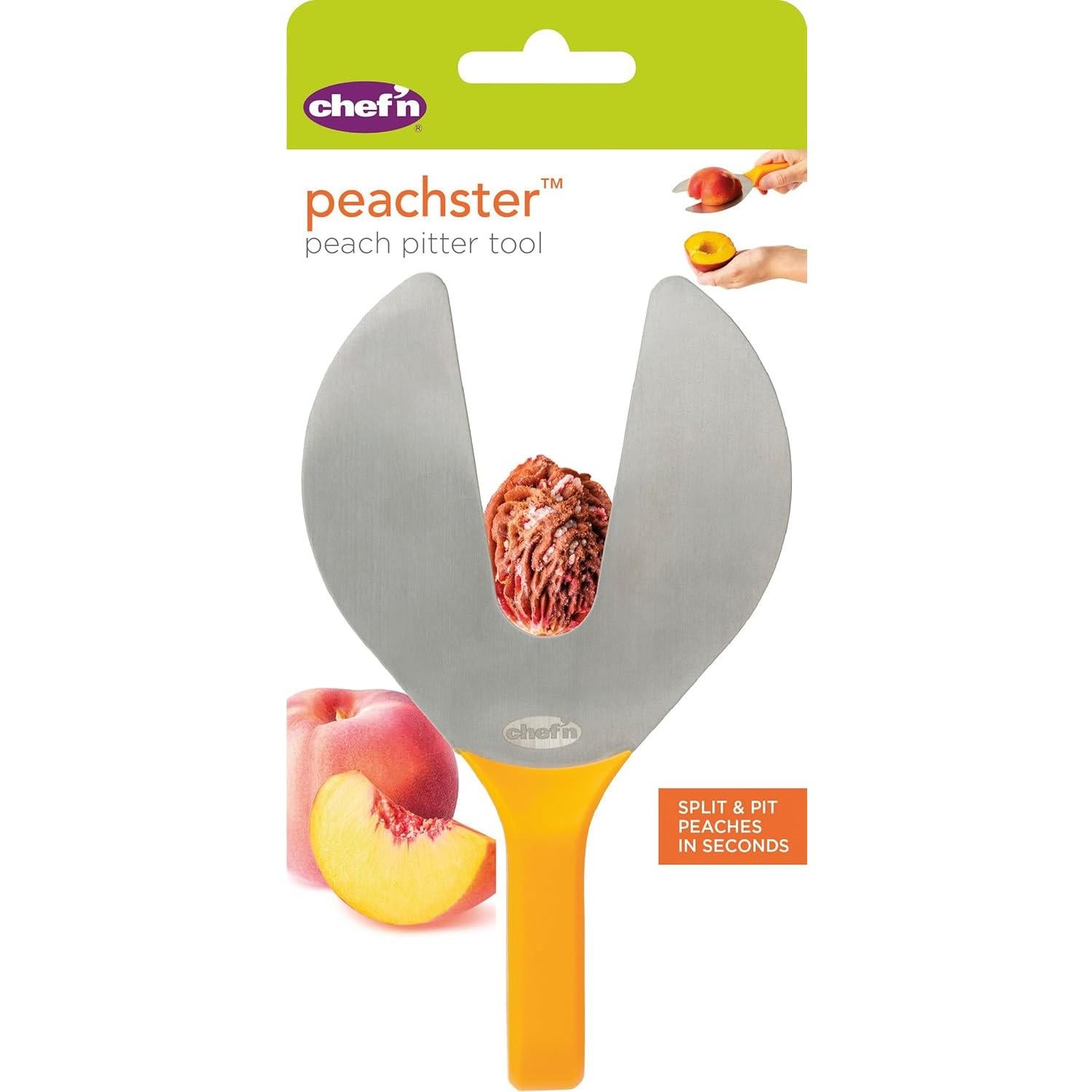 Deshuesador de Duraznos Chef'n Peachster - Acero Inoxidable