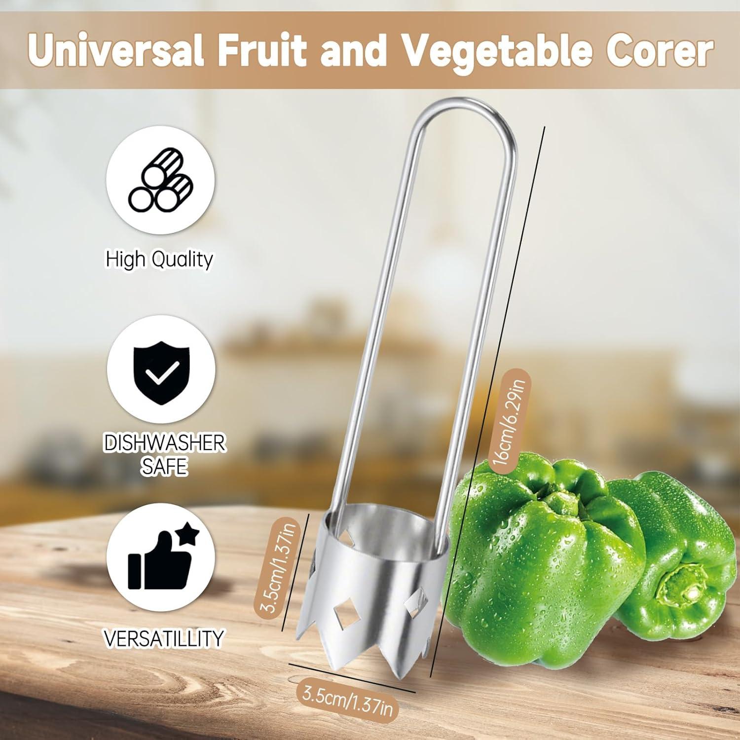 Descorazonador de Pimientos y Manzanas YAKAUEI Acero Inoxidable