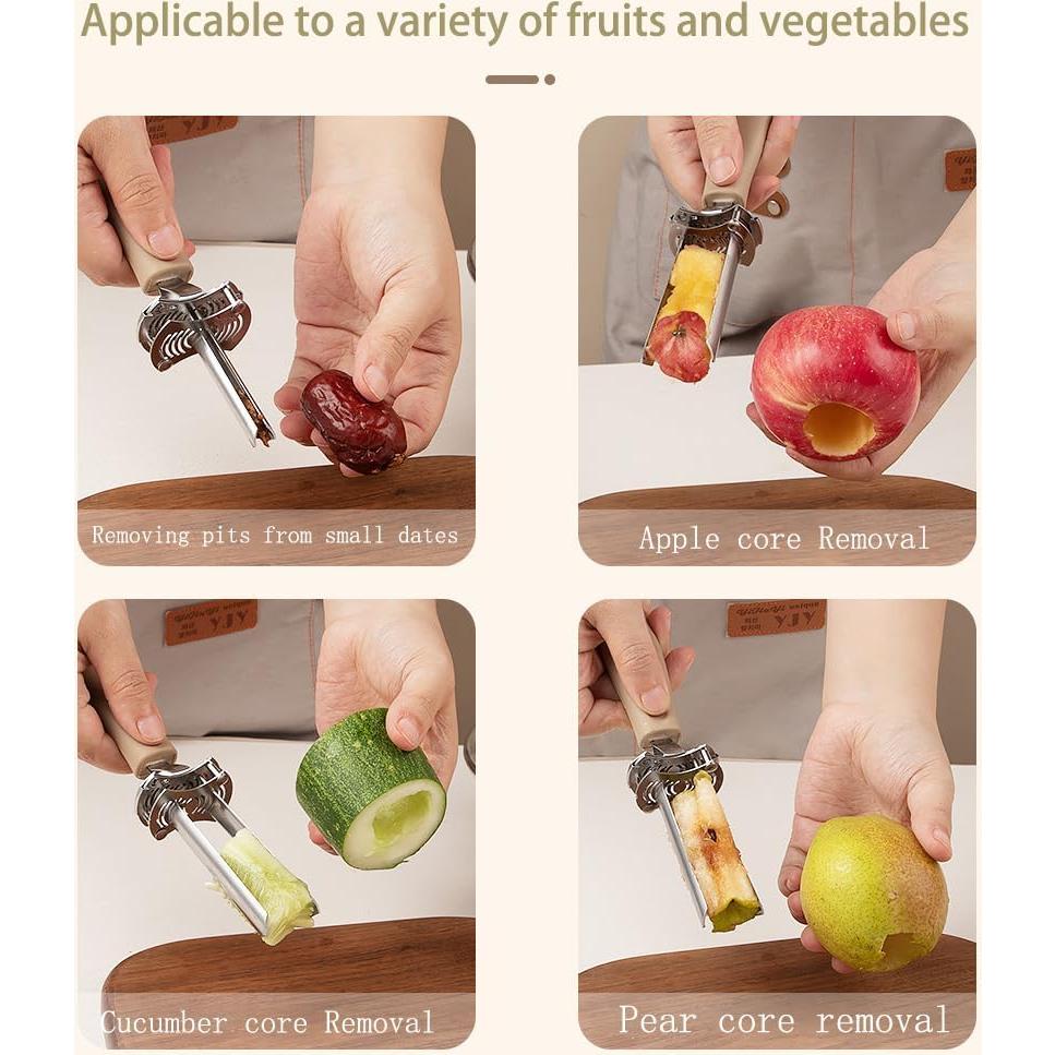 Descorazonador de Frutas y Verduras PirexaFley Ajustable 6 Niveles