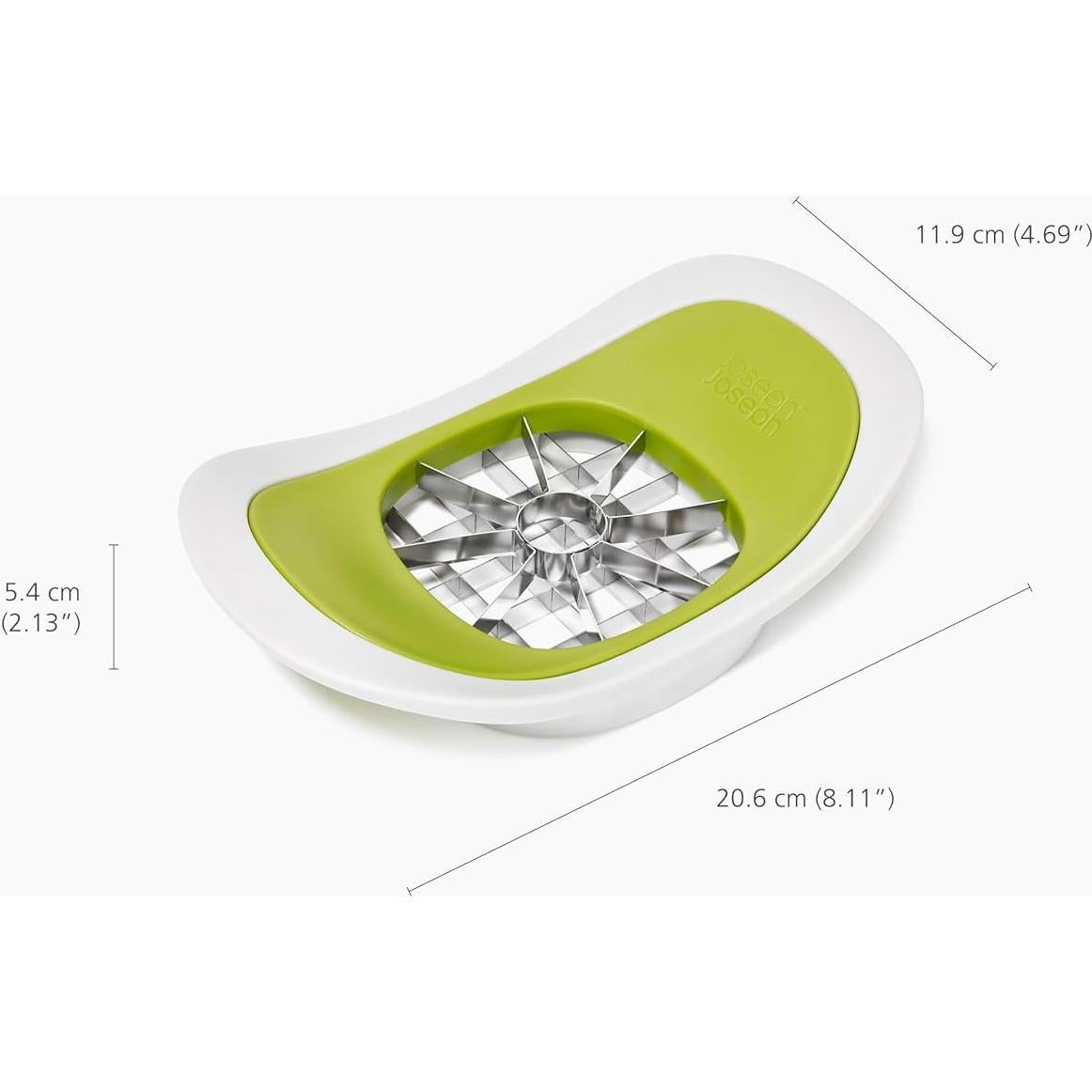 Descorazonador y Cortador 2-en-1 Joseph Joseph Acero Inoxidable