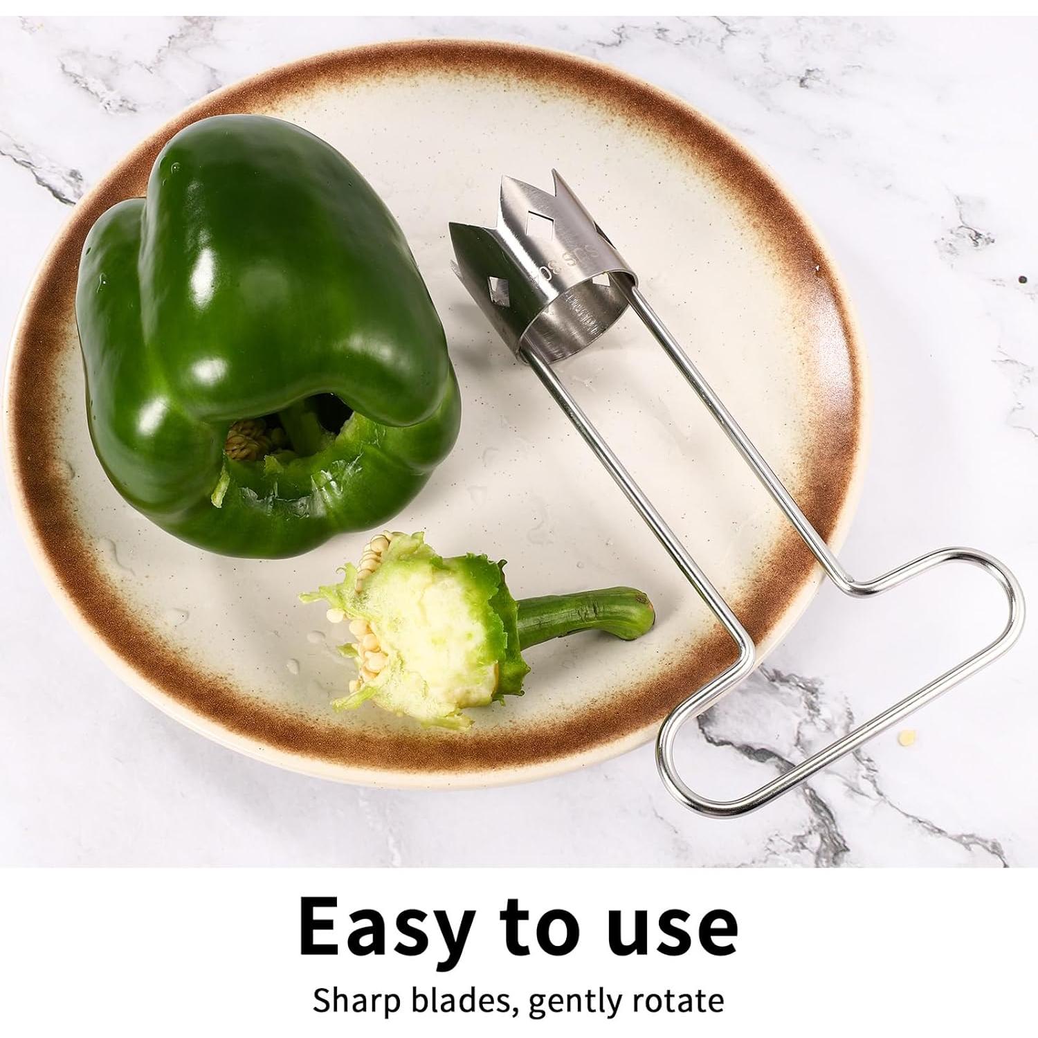 Descorazonador de Frutas y Verduras Lyreh Acero Inoxidable 16x9.5cm