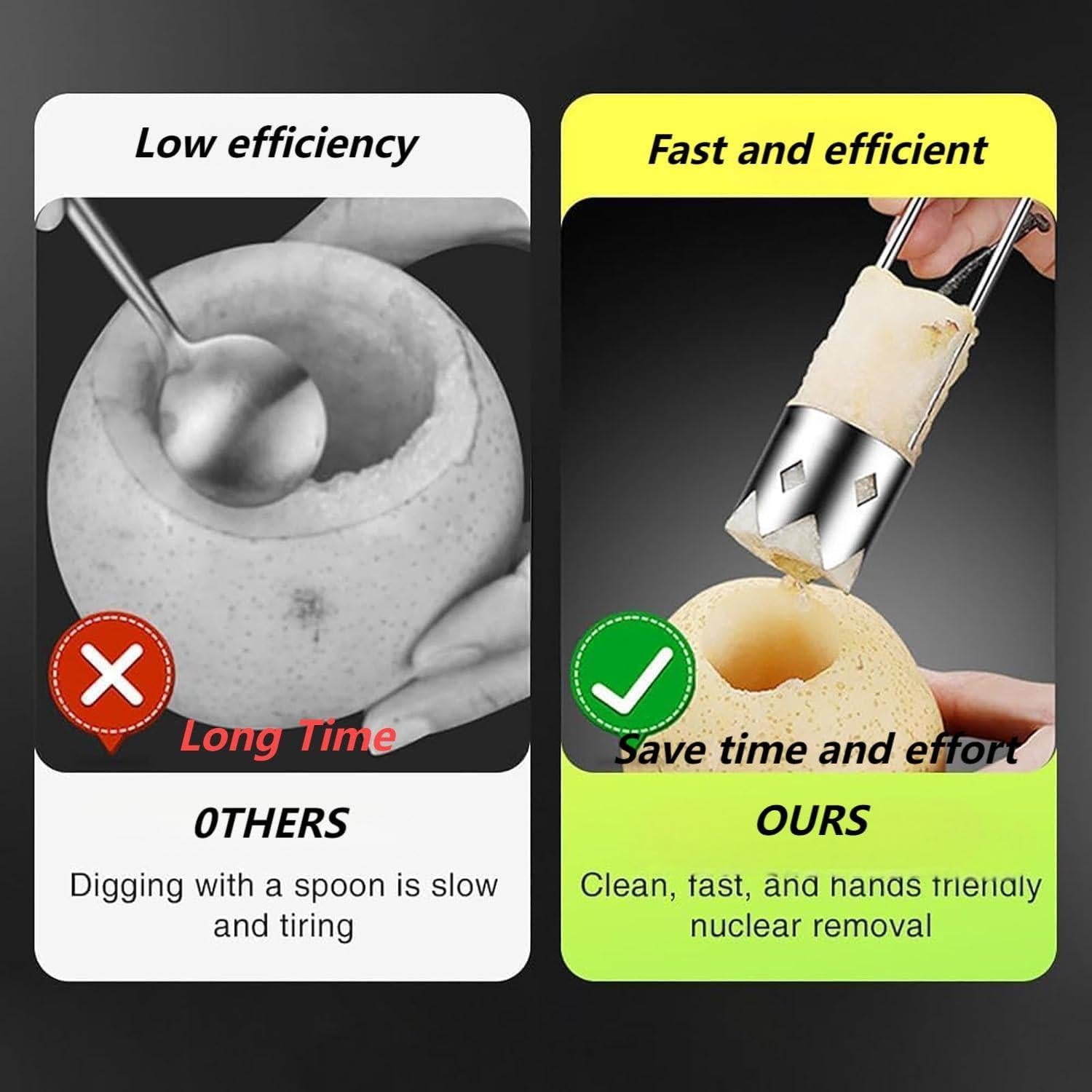 Removedor de Semillas de Pimiento Rojo Acero Inoxidable 304