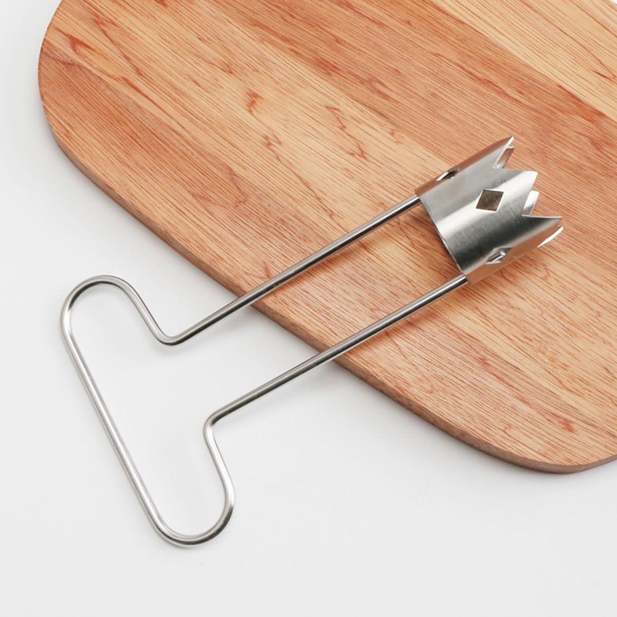 Juego de 2 Corers de Frutas Serrados ZPRODESTD - Acero Inoxidable