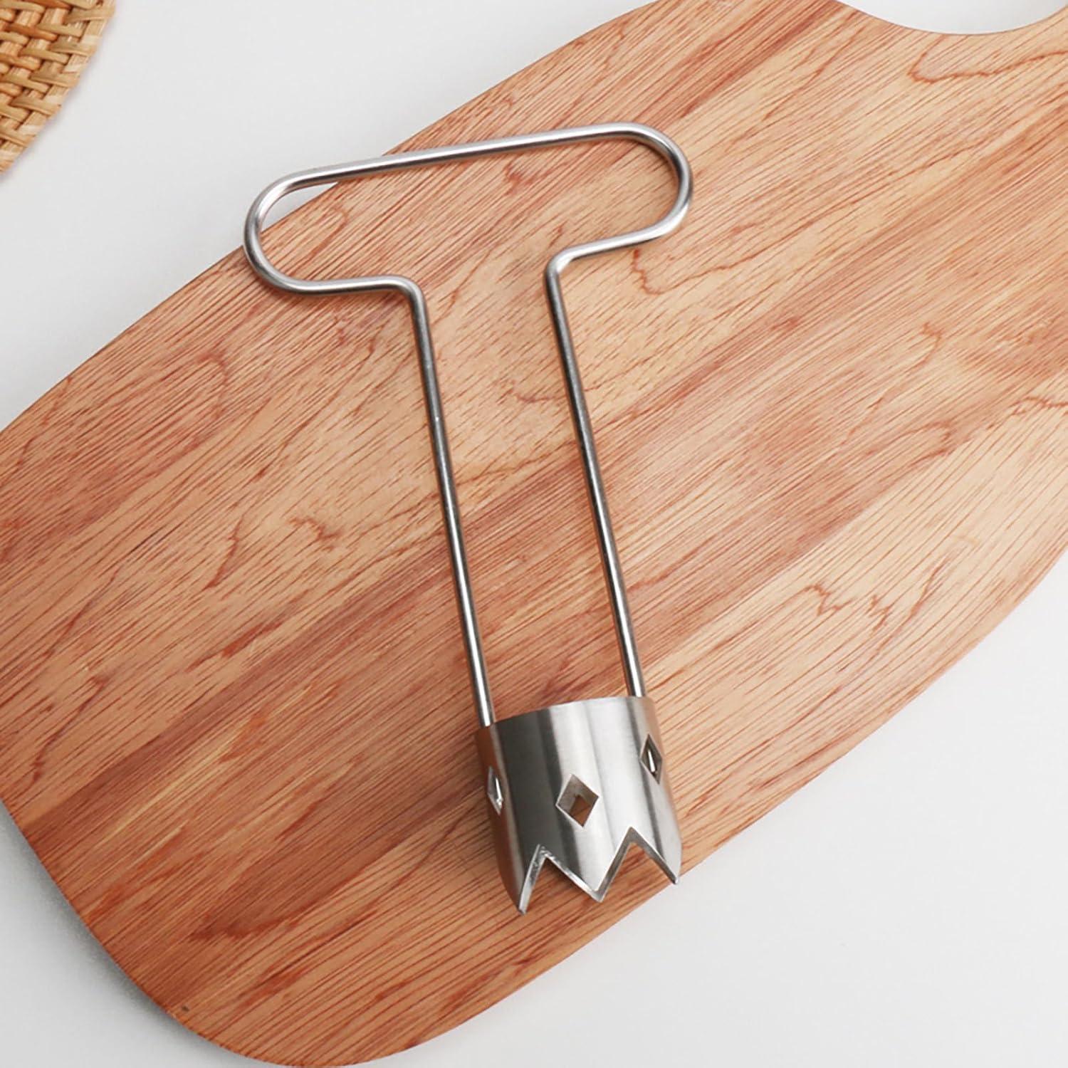 Juego de 2 Corers de Frutas Serrados ZPRODESTD - Acero Inoxidable