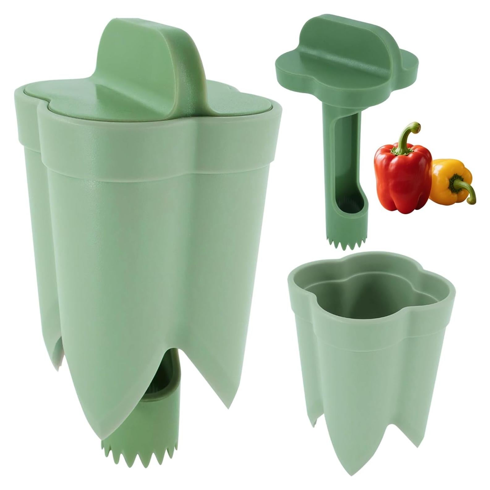 Suuker Set Descorazonador 2-en-1 para Pimientos y Frutas