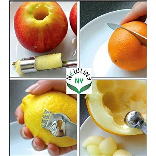 Juego de Herramientas de Cocina Acero Inoxidable NewlineNY 4 Piezas