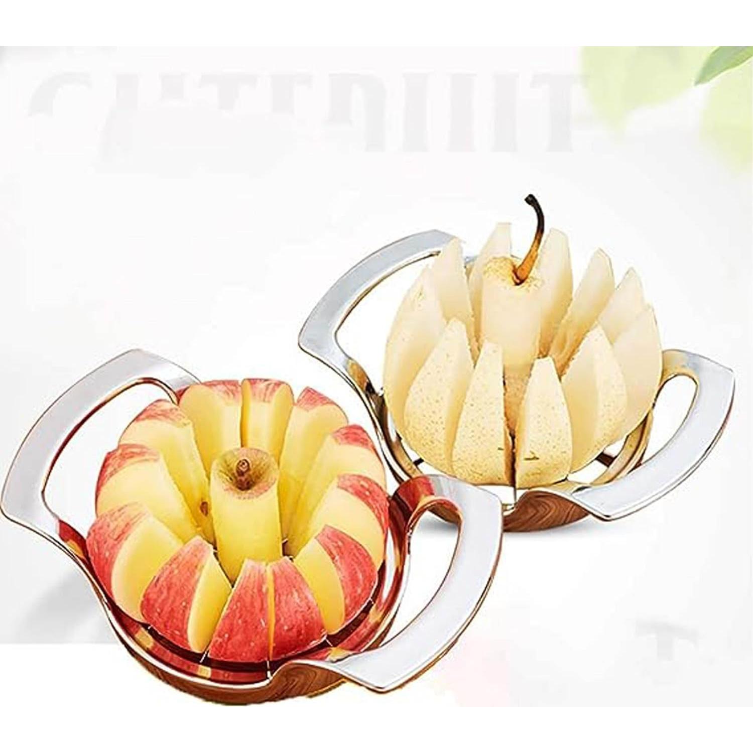 Cortador de Manzanas PCTC de Acero Inoxidable 8 Cuchillas 9 cm