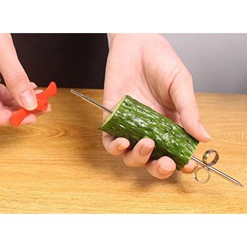 Cortador de Espiral Manual KUJOBUY - Espiralizador de Verduras y Frutas