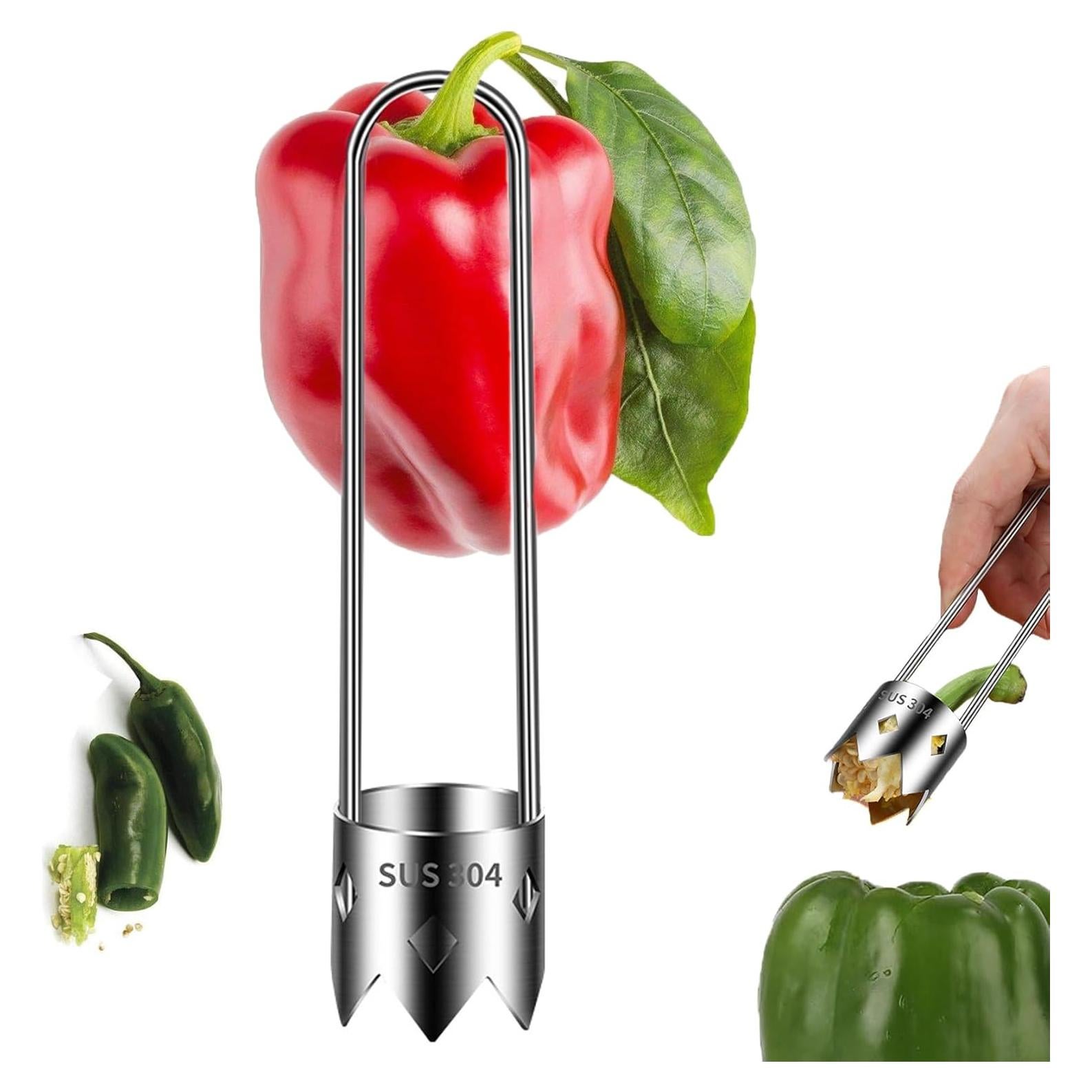 Descorazonador de Frutas y Verduras GZTFPQ Acero Inoxidable 304