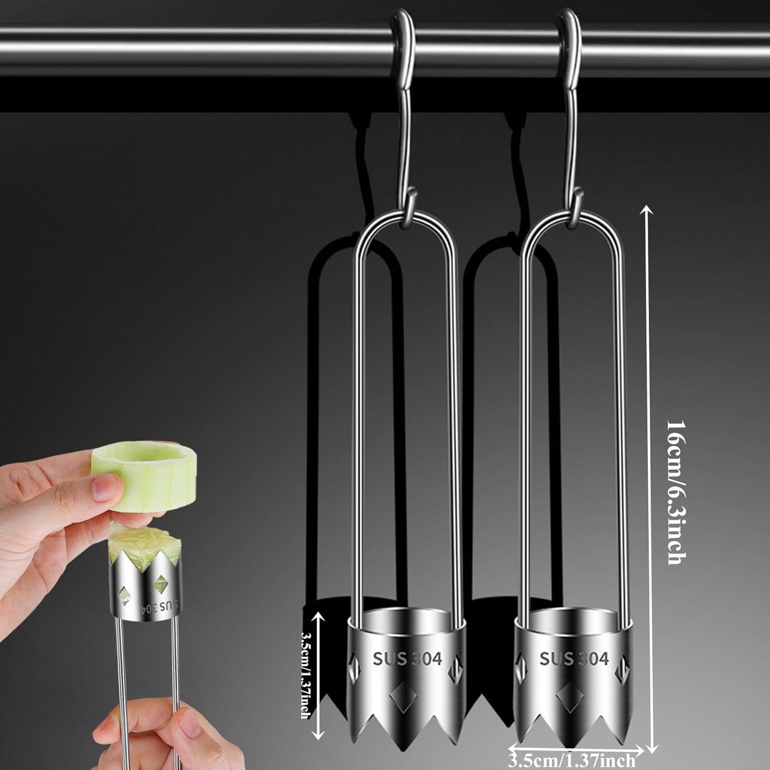 Descorazonador de Frutas y Verduras GZTFPQ Acero Inoxidable 304