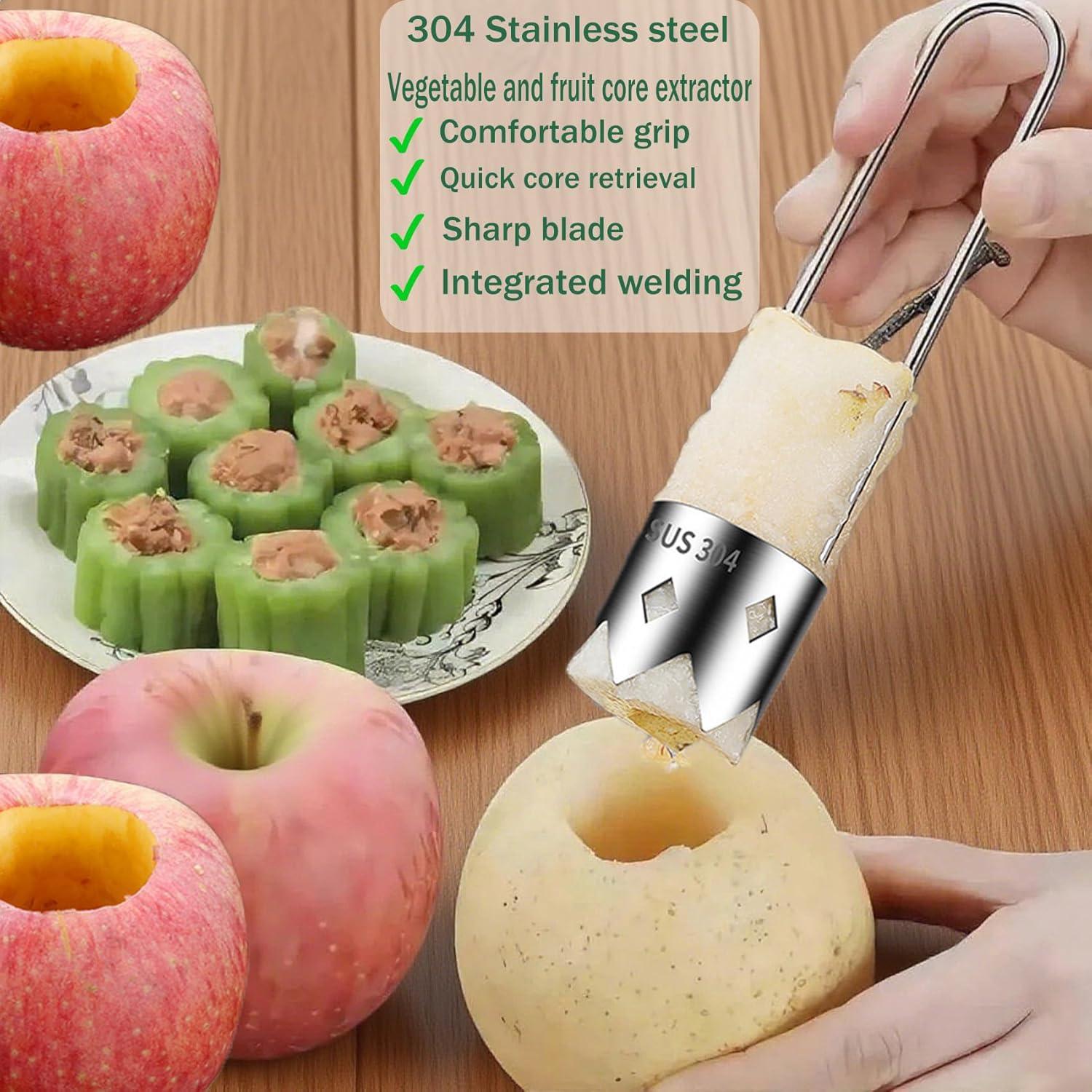 Descorazonador de Frutas y Verduras GZTFPQ Acero Inoxidable 304