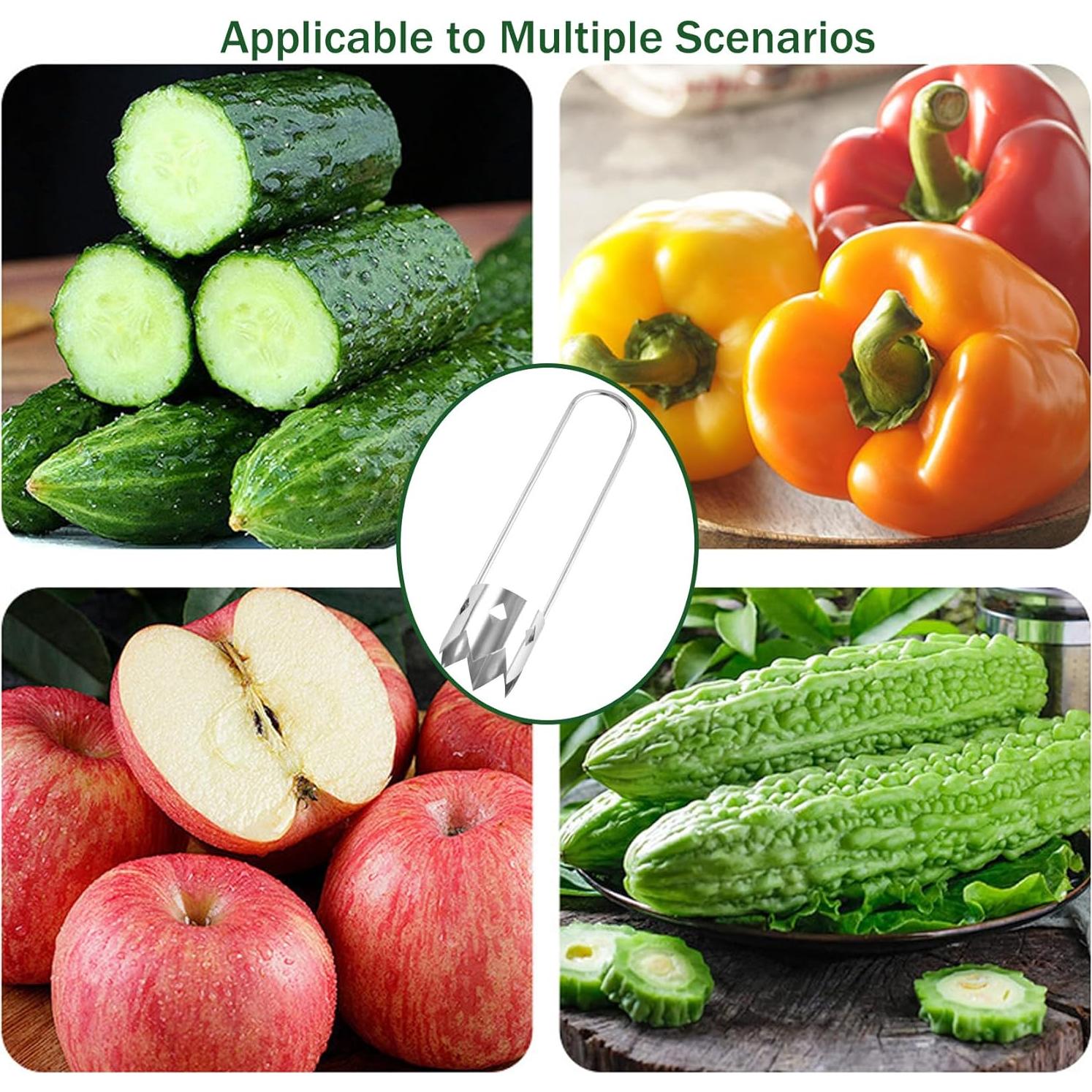 Descorazonador de Frutas y Verduras GZTFPQ Acero Inoxidable 304