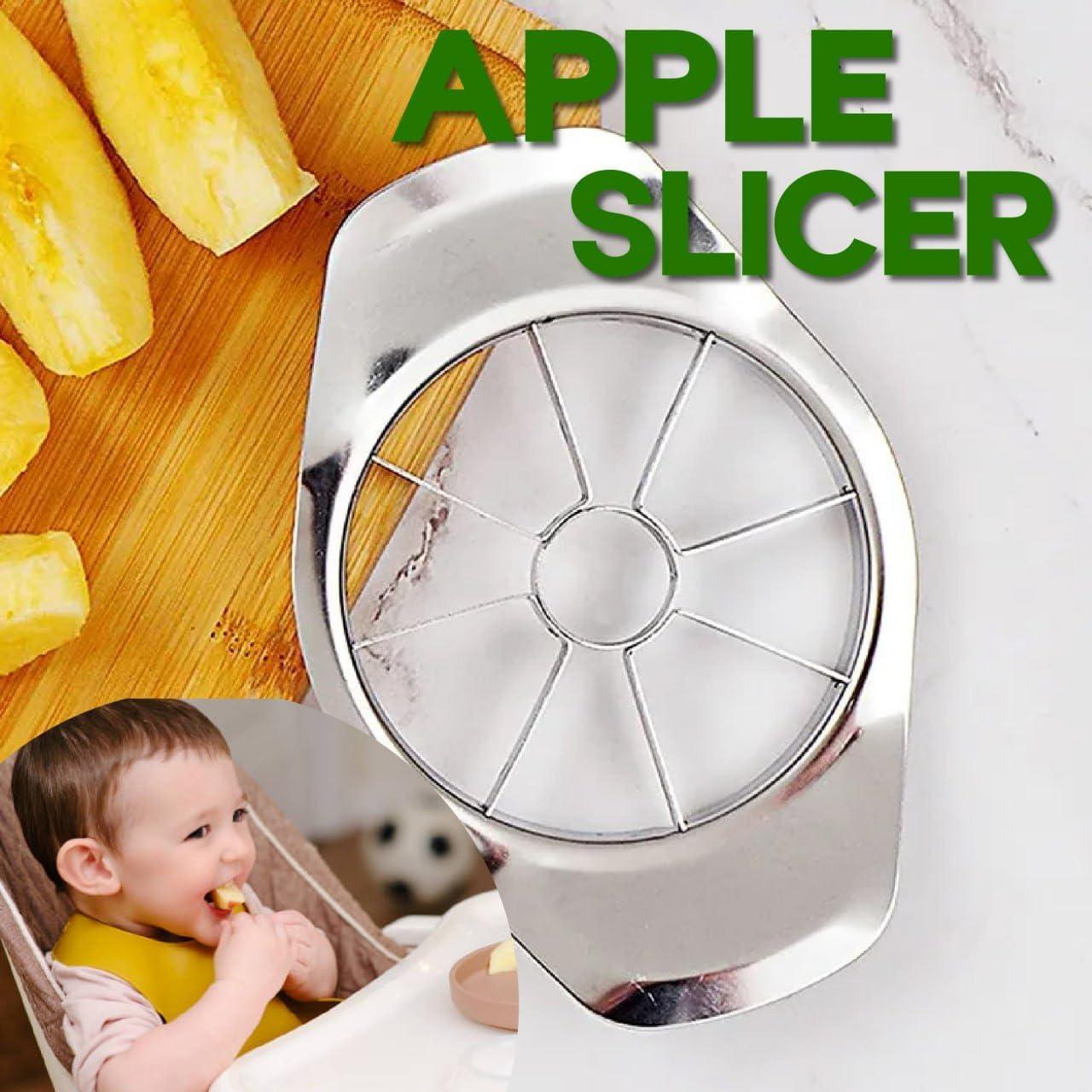 Cortador y Descorazonador de Manzanas Luxe Family - Acero Inoxidable con 8 Cuchillas