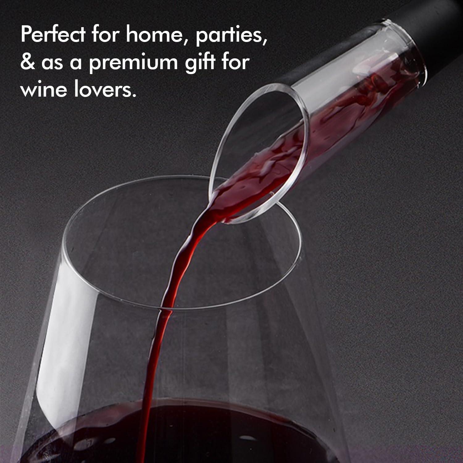 Sacacorchos Eléctrico Novara 4 en 1 Recargable Acero Inoxidable