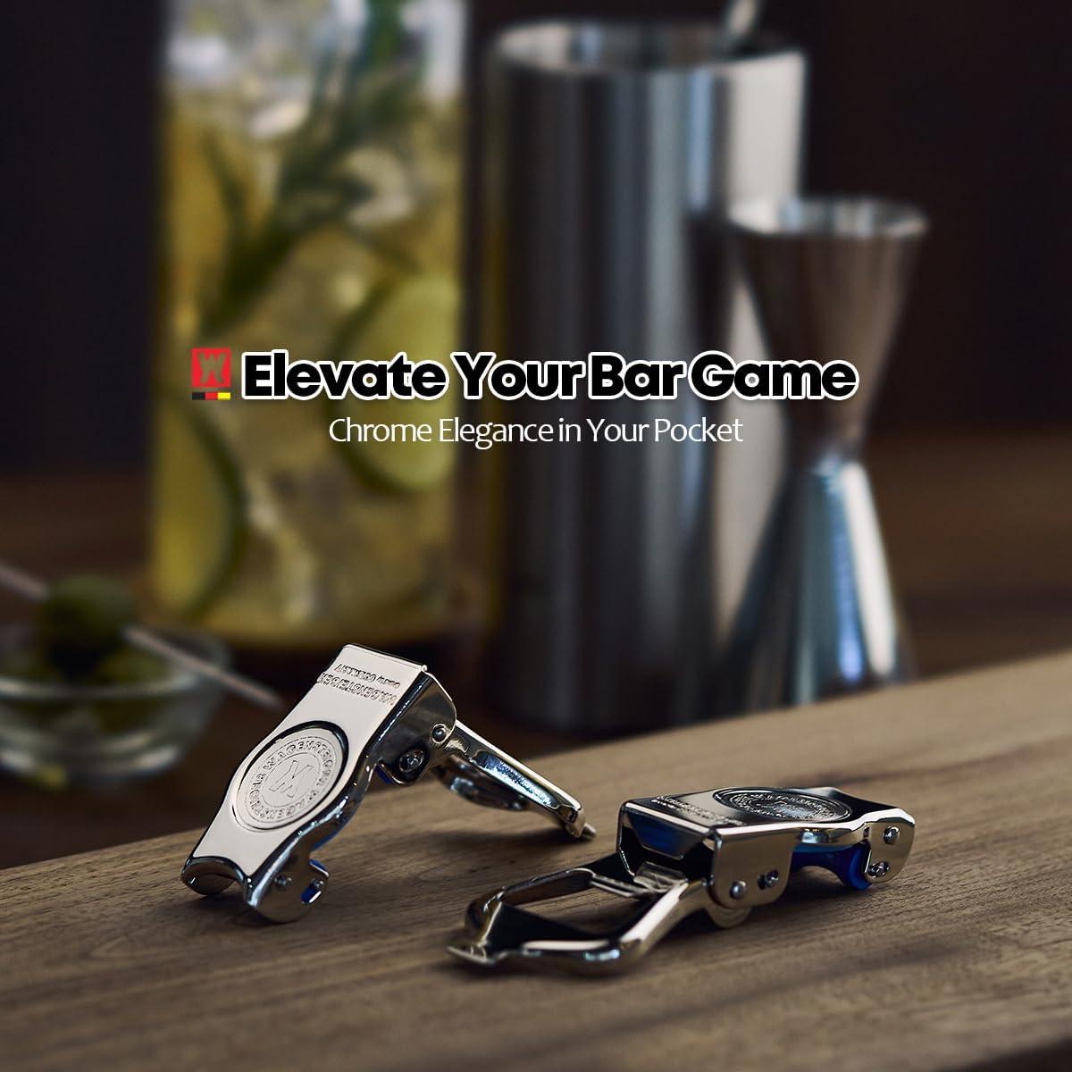 Abrebotellas 3 en 1 WAGENSTEIGER de Acero Inoxidable SUS304