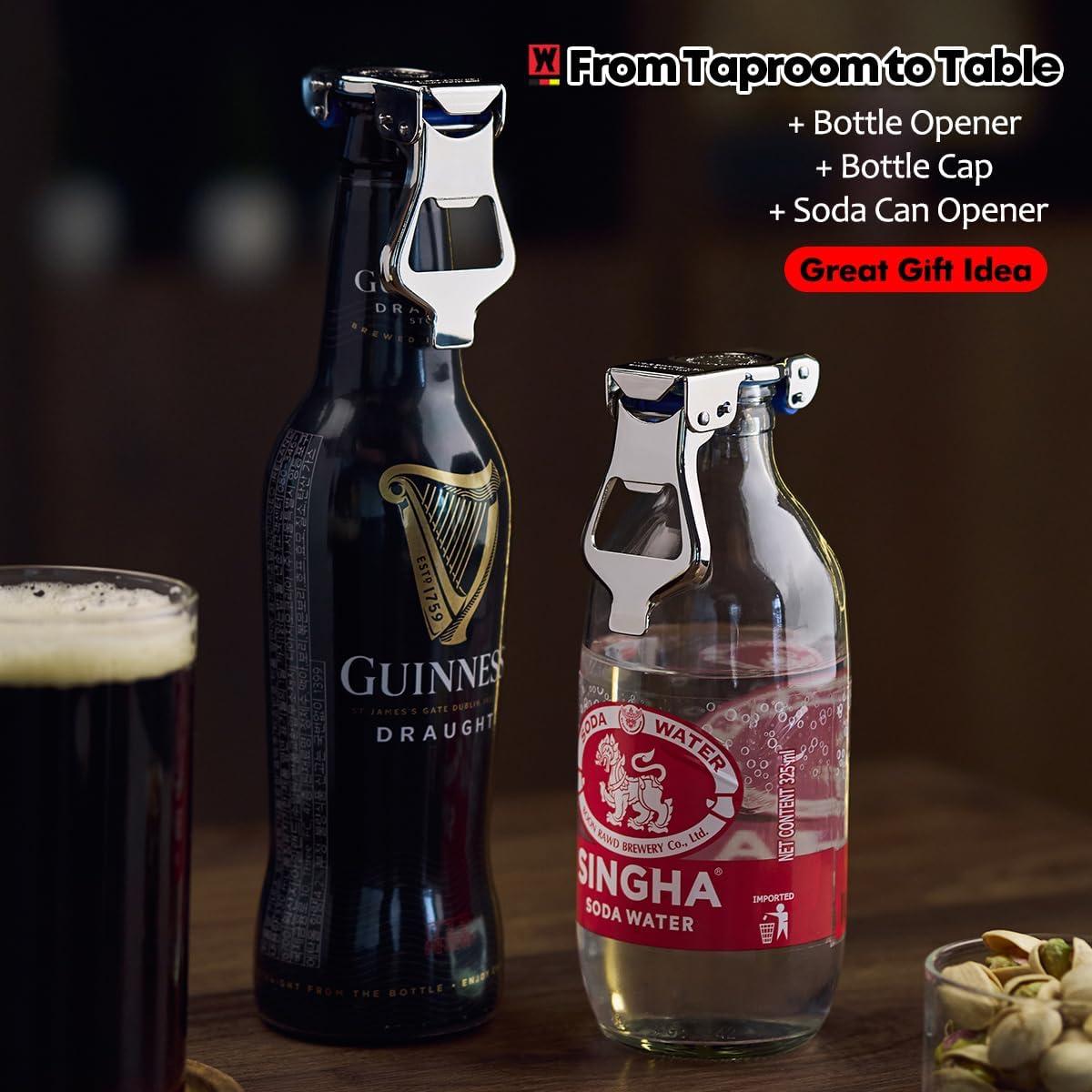 Abrebotellas 3 en 1 WAGENSTEIGER de Acero Inoxidable SUS304