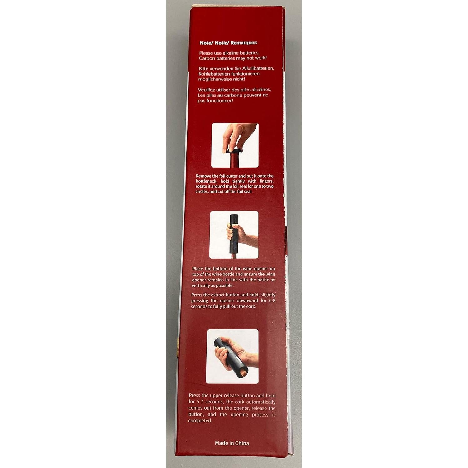 Abridor de Botellas de Vino Eléctrico AIKARO Recargable