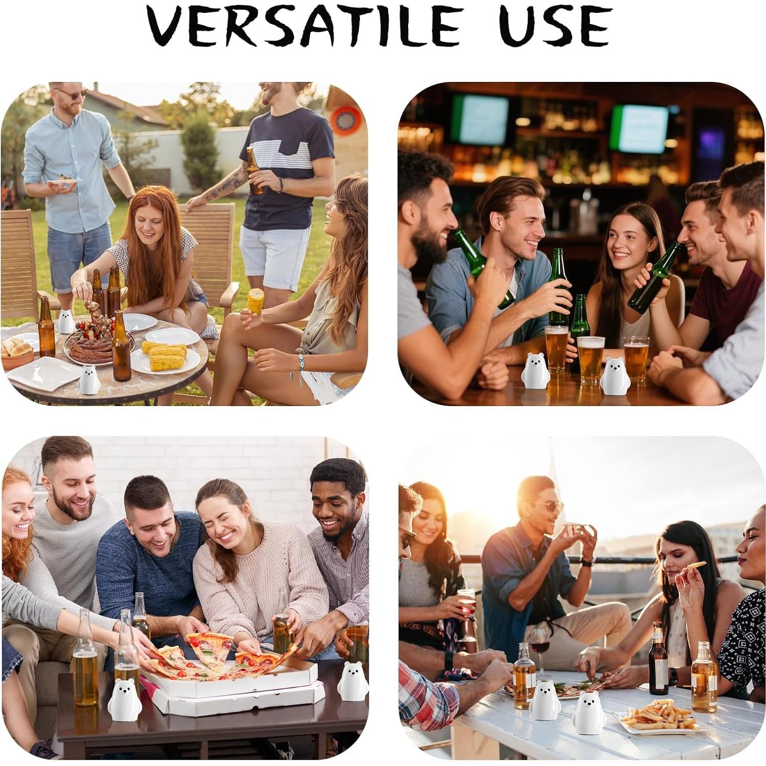 Abrebotellas Tizee Oso Polar Automático con Captor Magnético