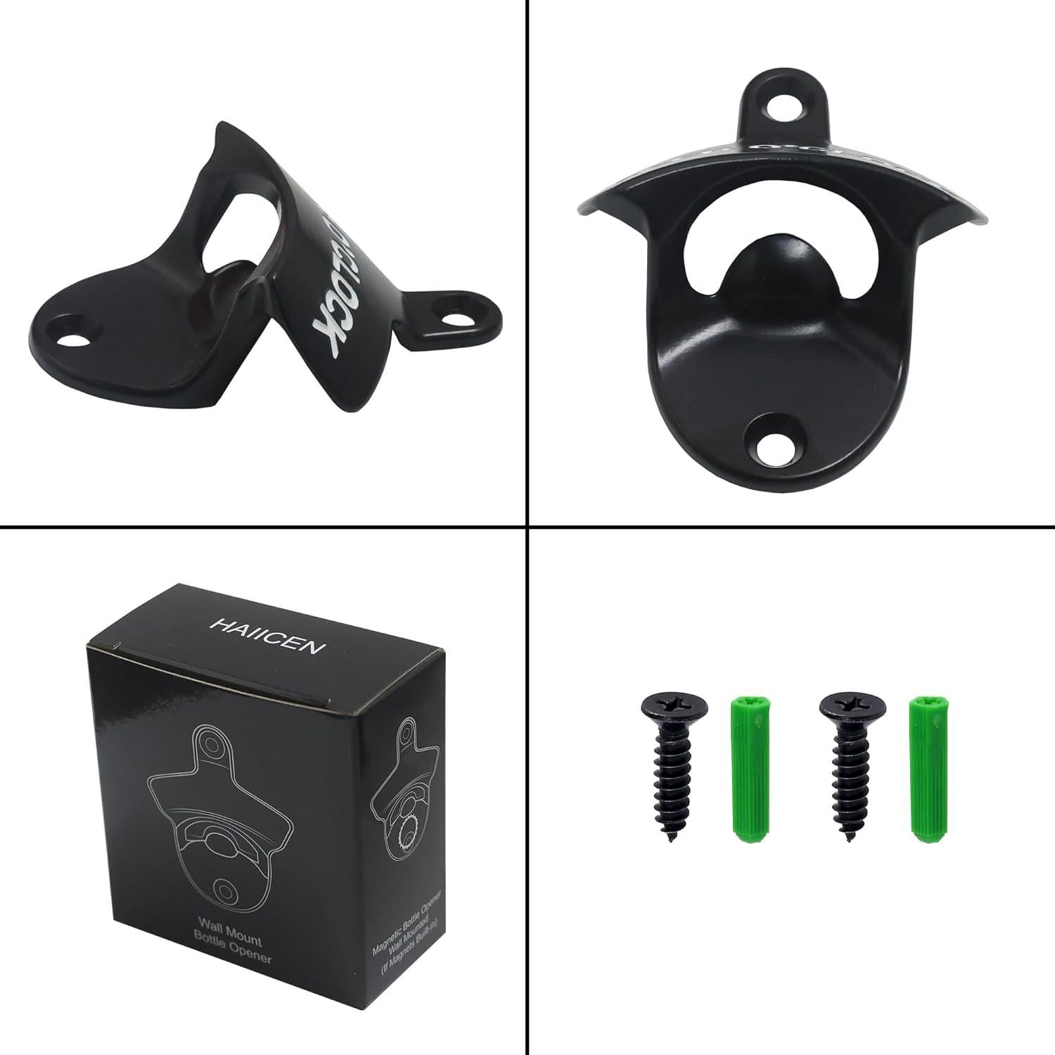 Abrebotellas Magnético HAIICEN BEER O'CLOCK Montado en Pared