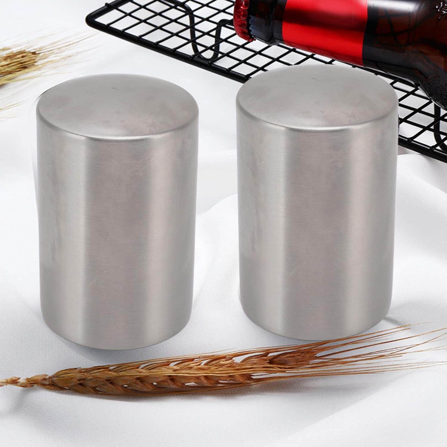 Abrebotellas Automático de Cerveza Acero Inoxidable 8x5cm