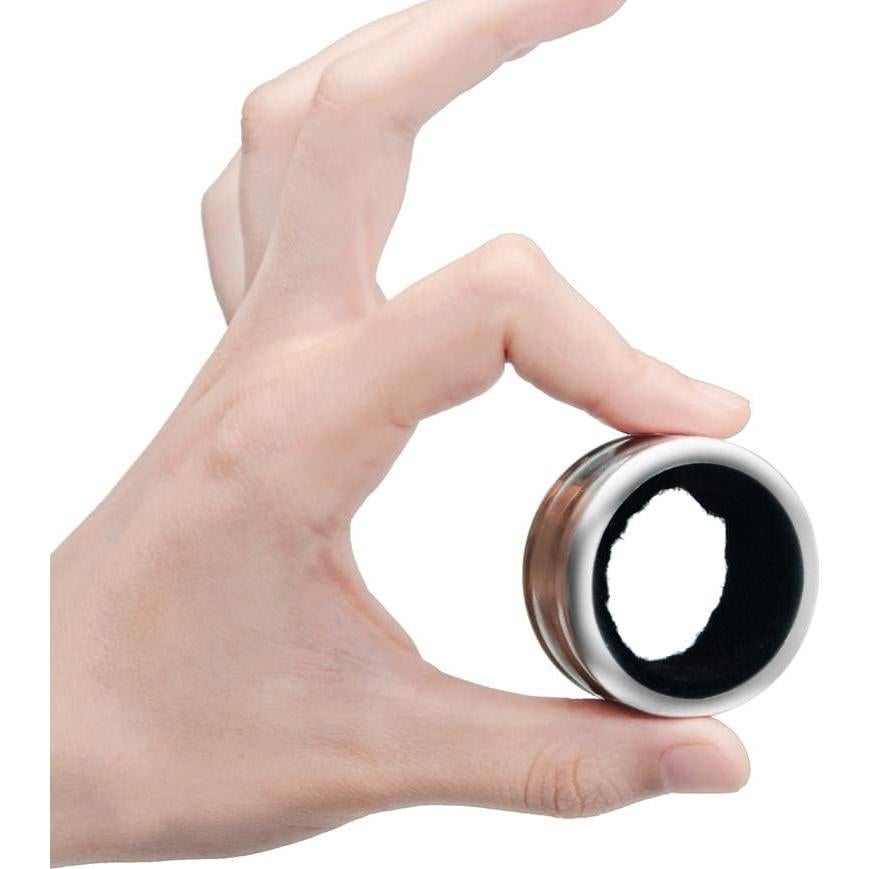 Collares Antigoteo para Botellas de Vino Kitwinney - Acero Inoxidable, Paquete de 4