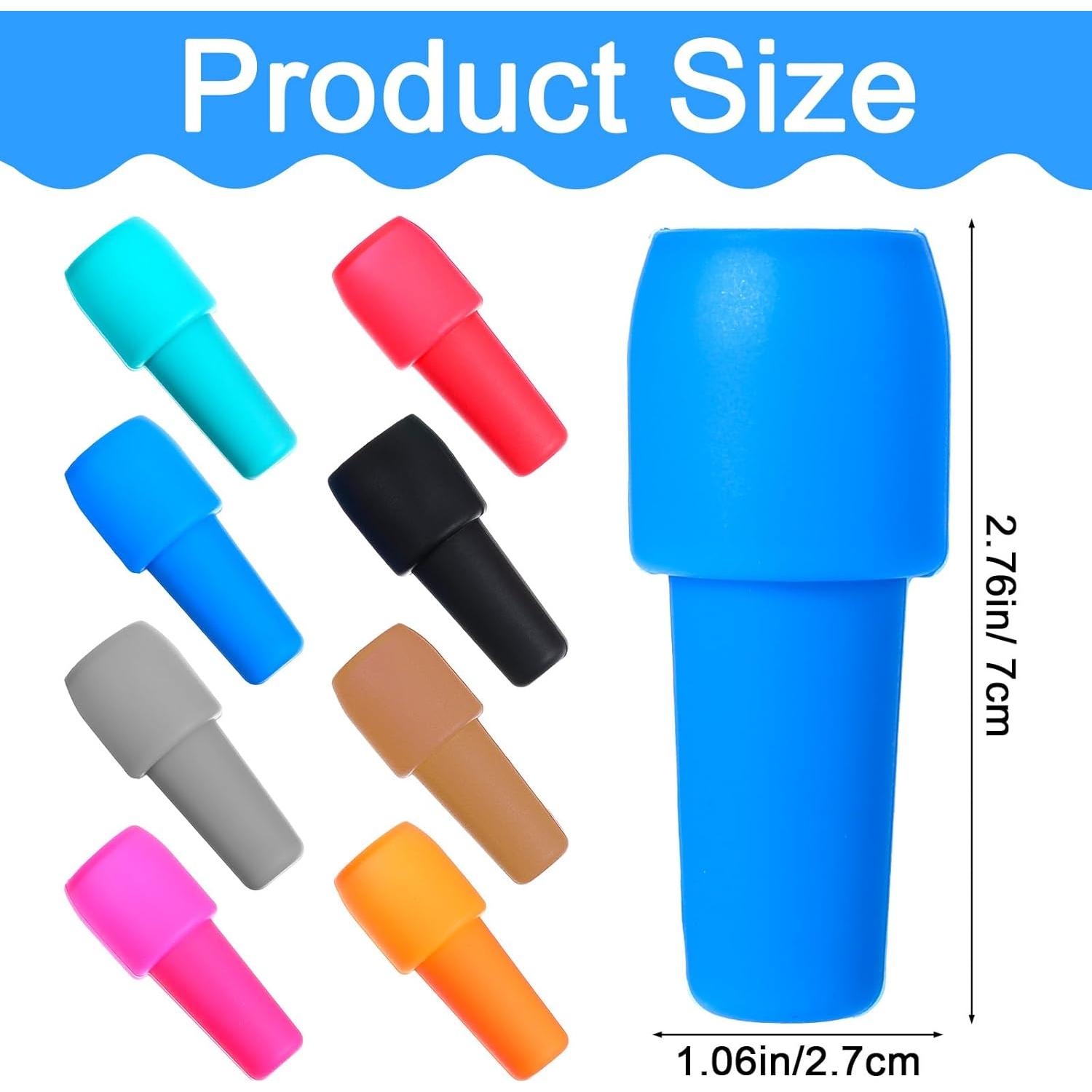 8 Tapones de Botella de Silicona Reutilizables Hpmjz