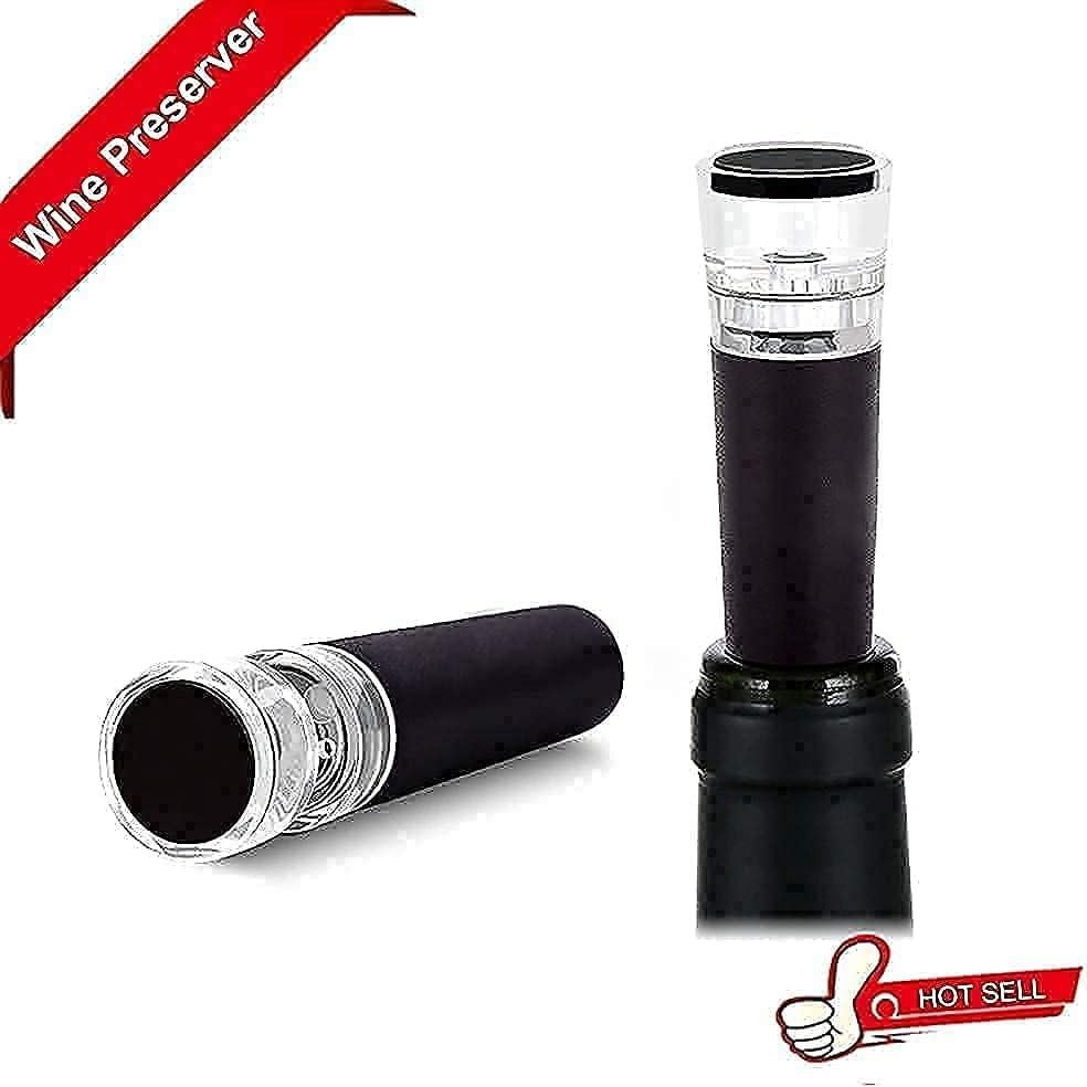 Paquete de 6 Tapones de Vino al Vacío REKOBON - Silicona