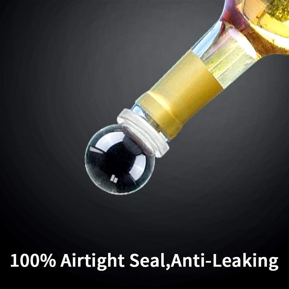 Tapones para Botellas de Vino LINALL - Paquete de 24 Acrílico