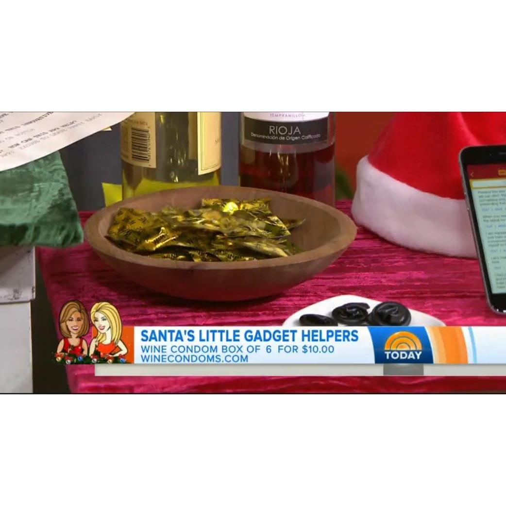 Tapones de Vino Originales ConDón de Vino - Set de 6 - Negro Tuxedo