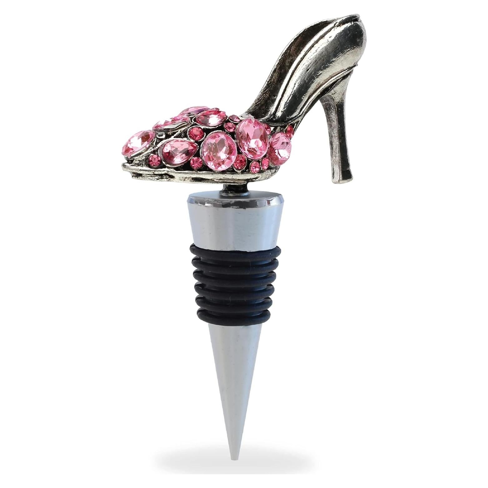 Tapón de Vino Decorativo Puzzled en Forma de Tacón Alto