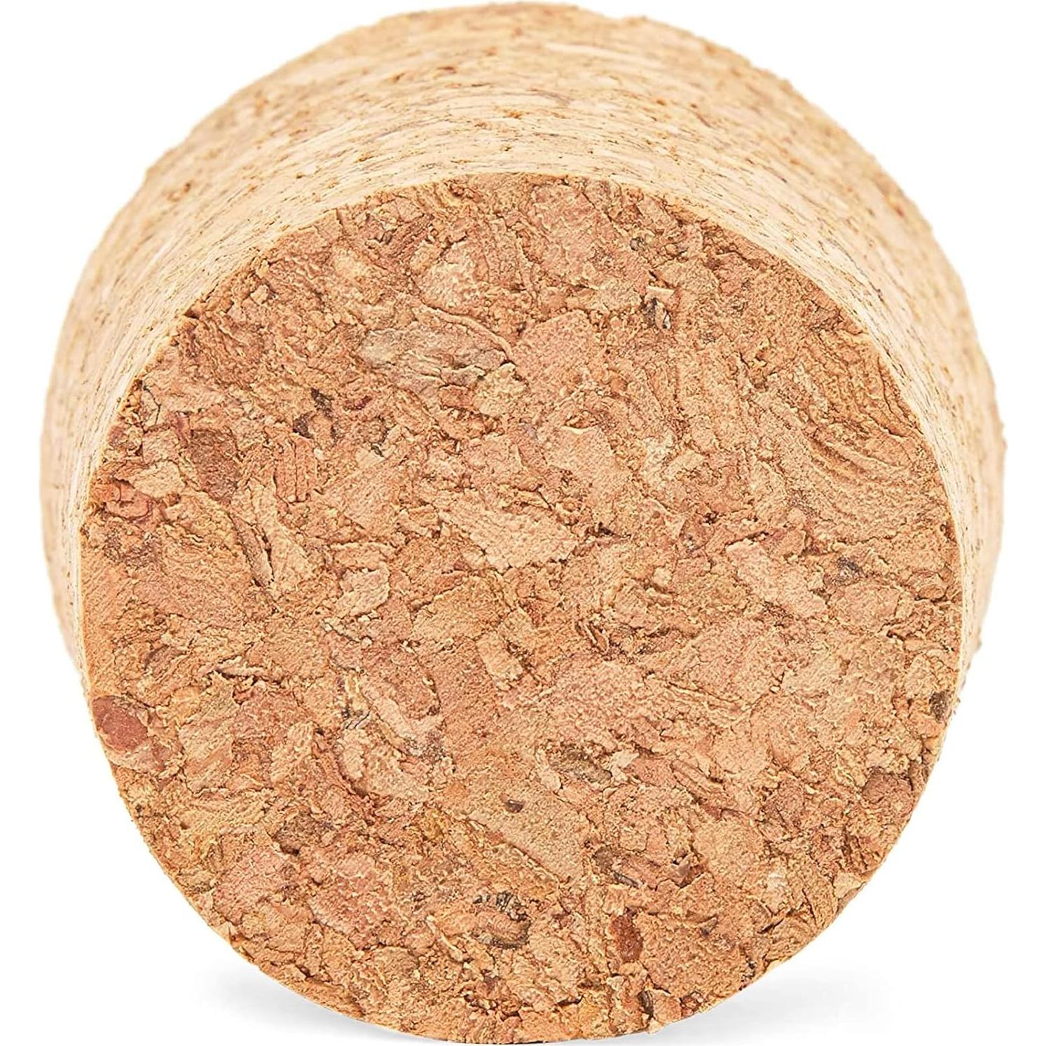 Tapones de Corcho Juvale - Paquete de 12 - Diseño Cónico