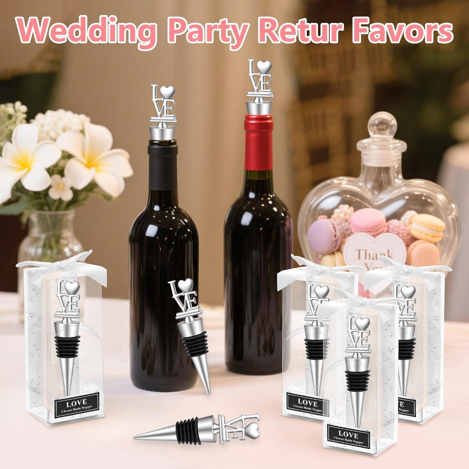 30 Tapones de Vino Corazón VZCBZC para Bodas y Fiestas