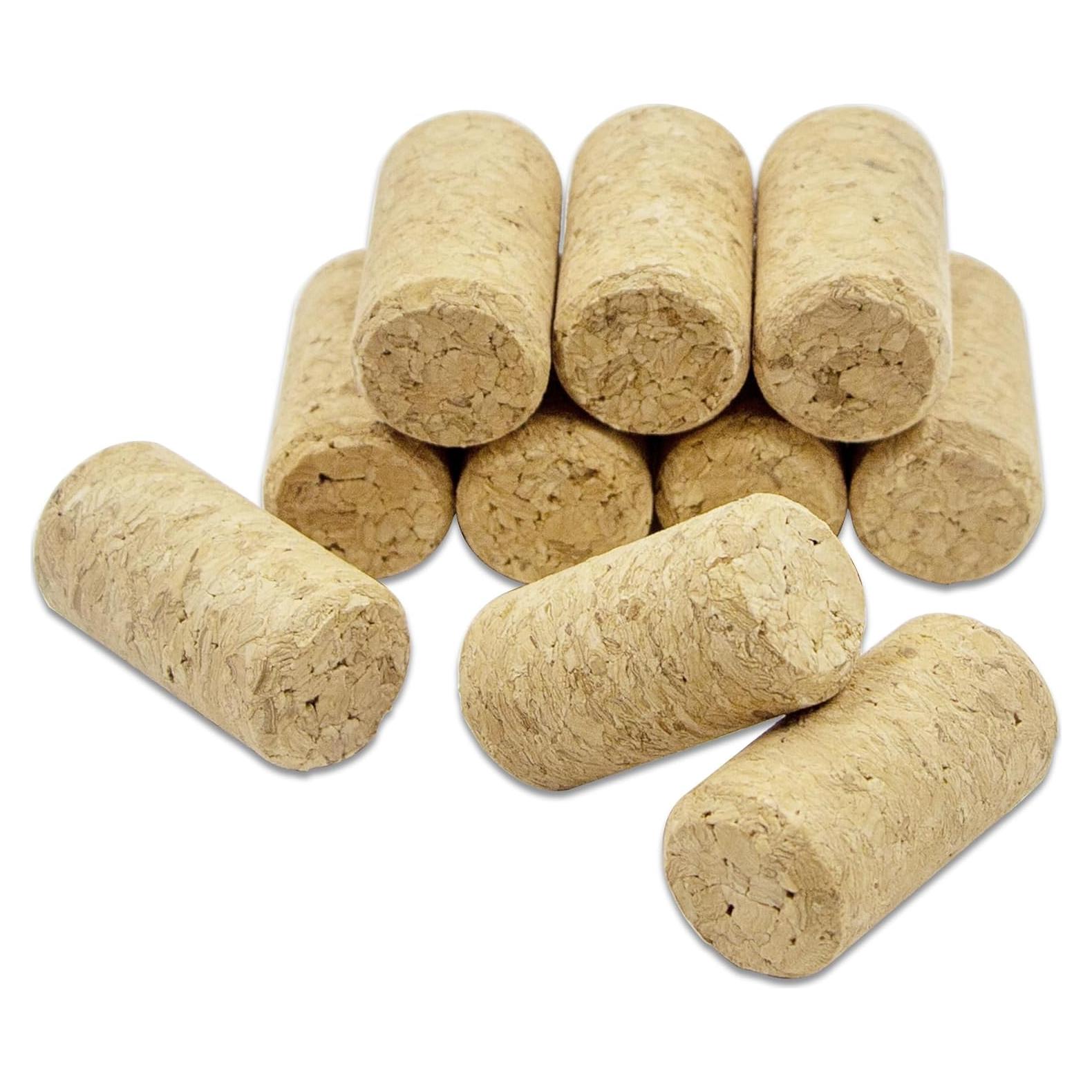 Paquete de 10 Tapones de Corcho anGrace para Vino 40mm x 20mm