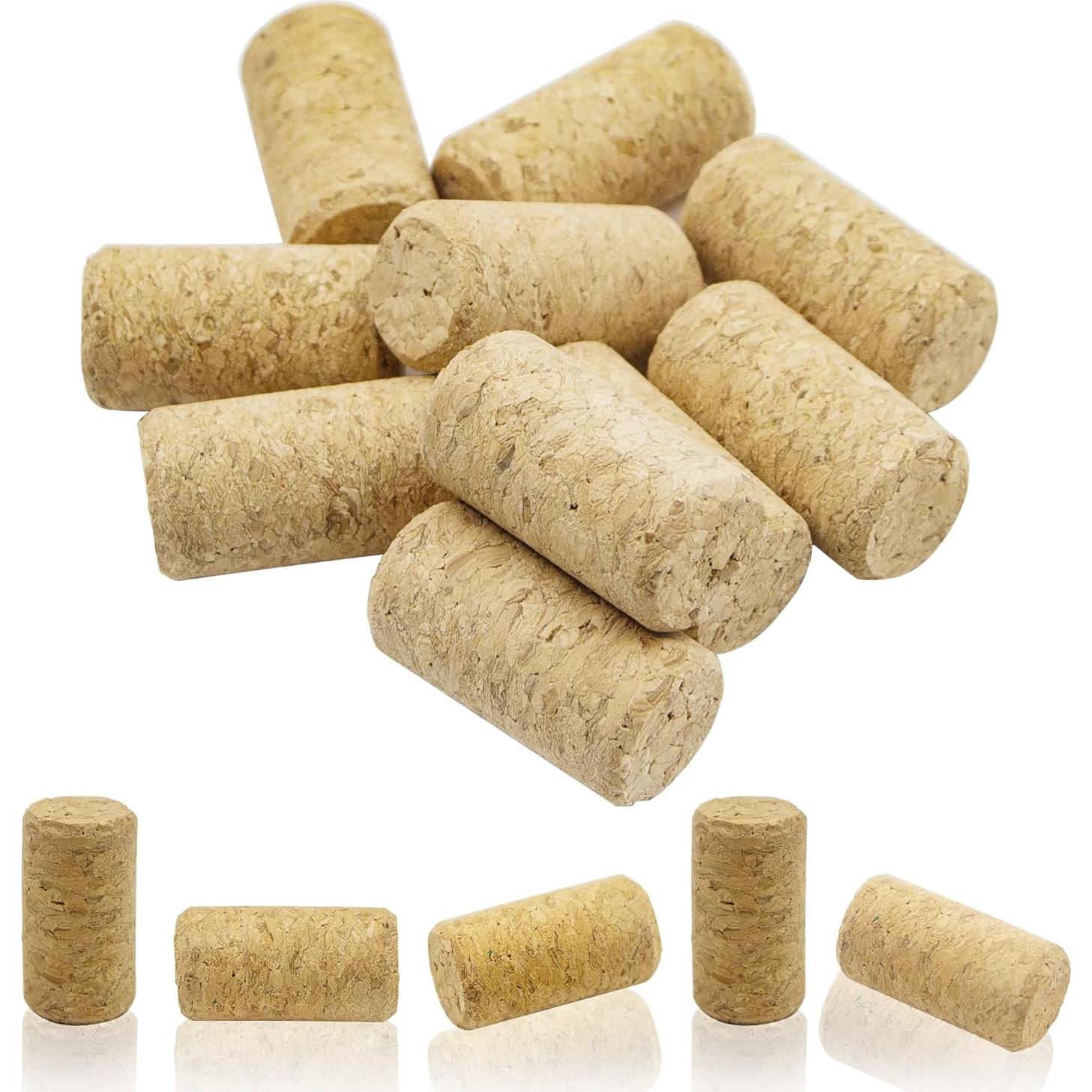 Paquete de 10 Tapones de Corcho anGrace para Vino 40mm x 20mm