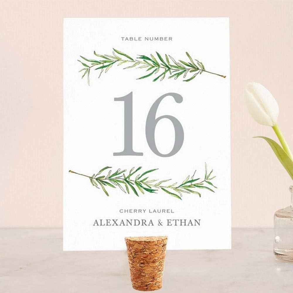 100 Tapones de Corcho Tapered #7 Owevvin 2.0x1.5x2.5cm